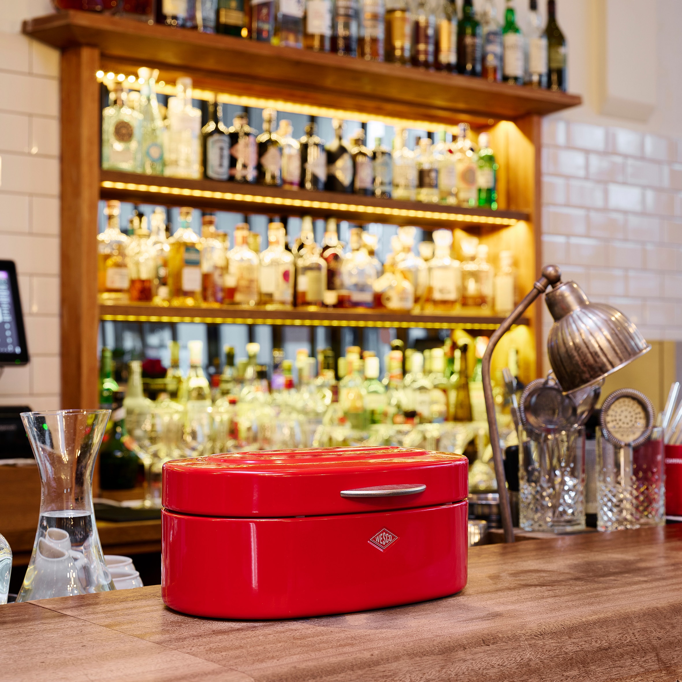 WESCO Brotkasten »Single Elly« 1 Stk. tlg. dicht schließender Deckel / Lüftungslöcher / Griff