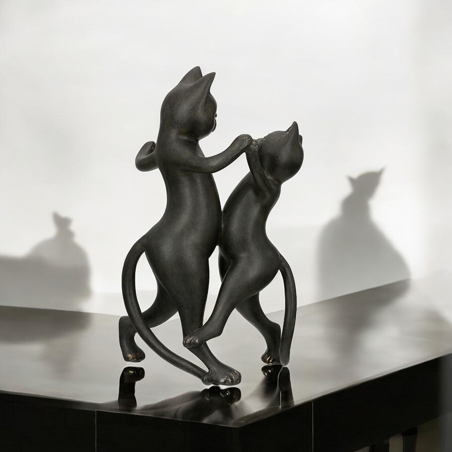 GILDE Tierfigur »Katze Gatto-Duo, schwarz«