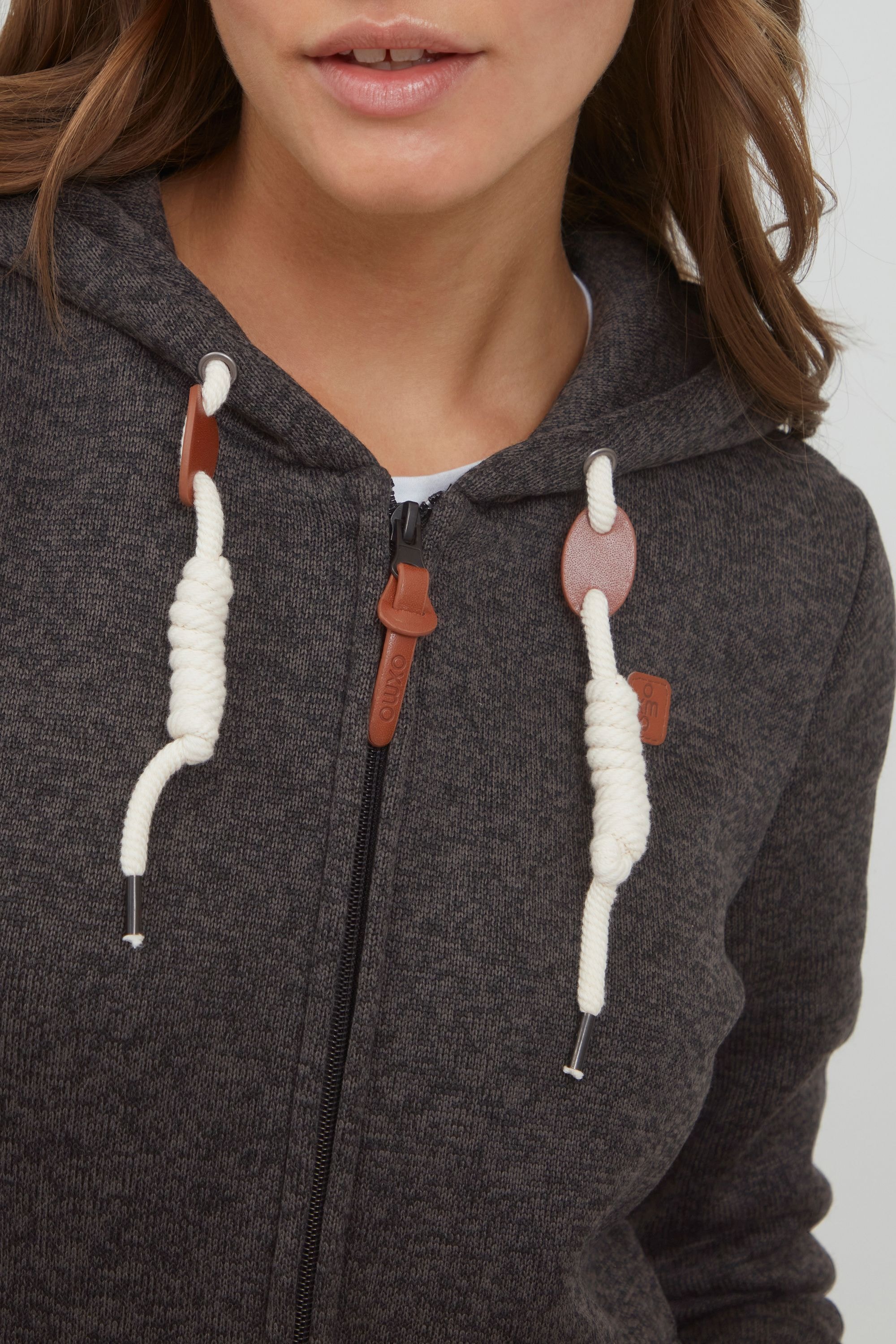 OXMO Strickfleecejacke »Strickfleecejacke OXThora«