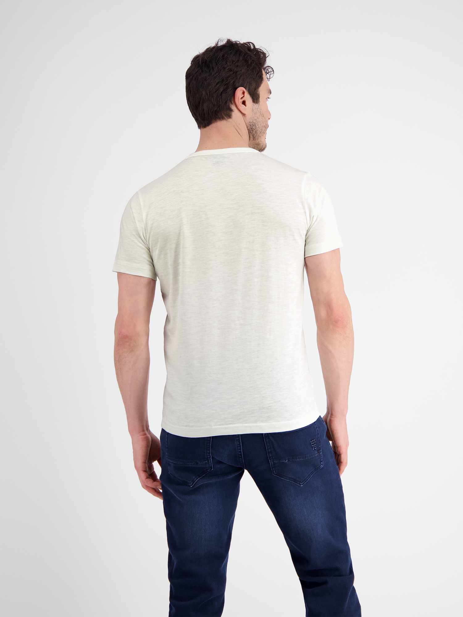 LERROS T-Shirt »LERROS Rundhals T-Shirt mit Fotoprint«