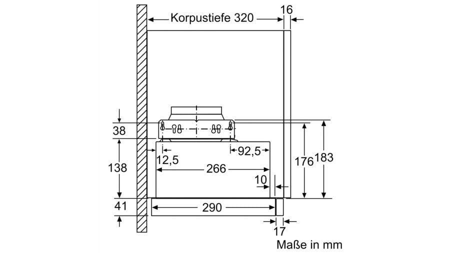 Constructa Flachschirmhaube »CD30976«