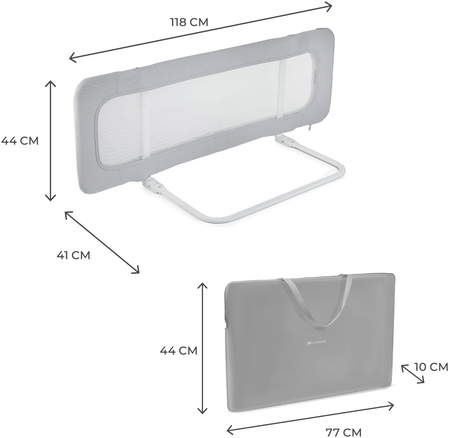Kinderkraft Bettschutzgitter »Guard and Dream«