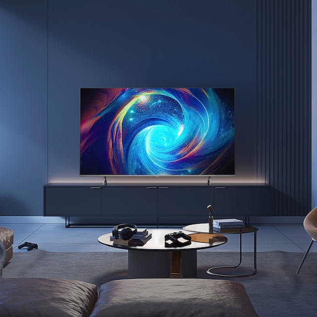 Hisense QLED-Fernseher »65E7KQ PRO«, 164 cm/65 Zoll, 4K Ultra HD, Smart-TV  ➥ 3 Jahre XXL Garantie | UNIVERSAL