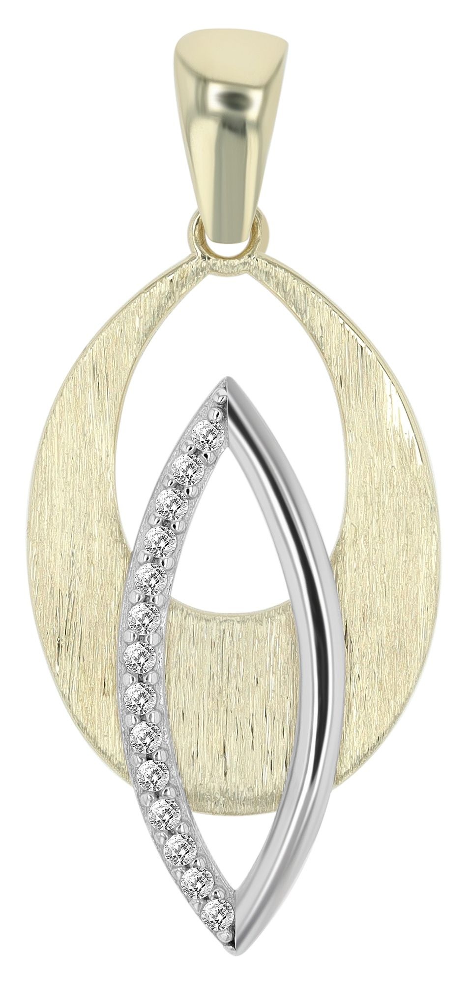 Adelia´s Kettenanhänger »Damen Anhänger aus 333 Gold mit Zirkonia«