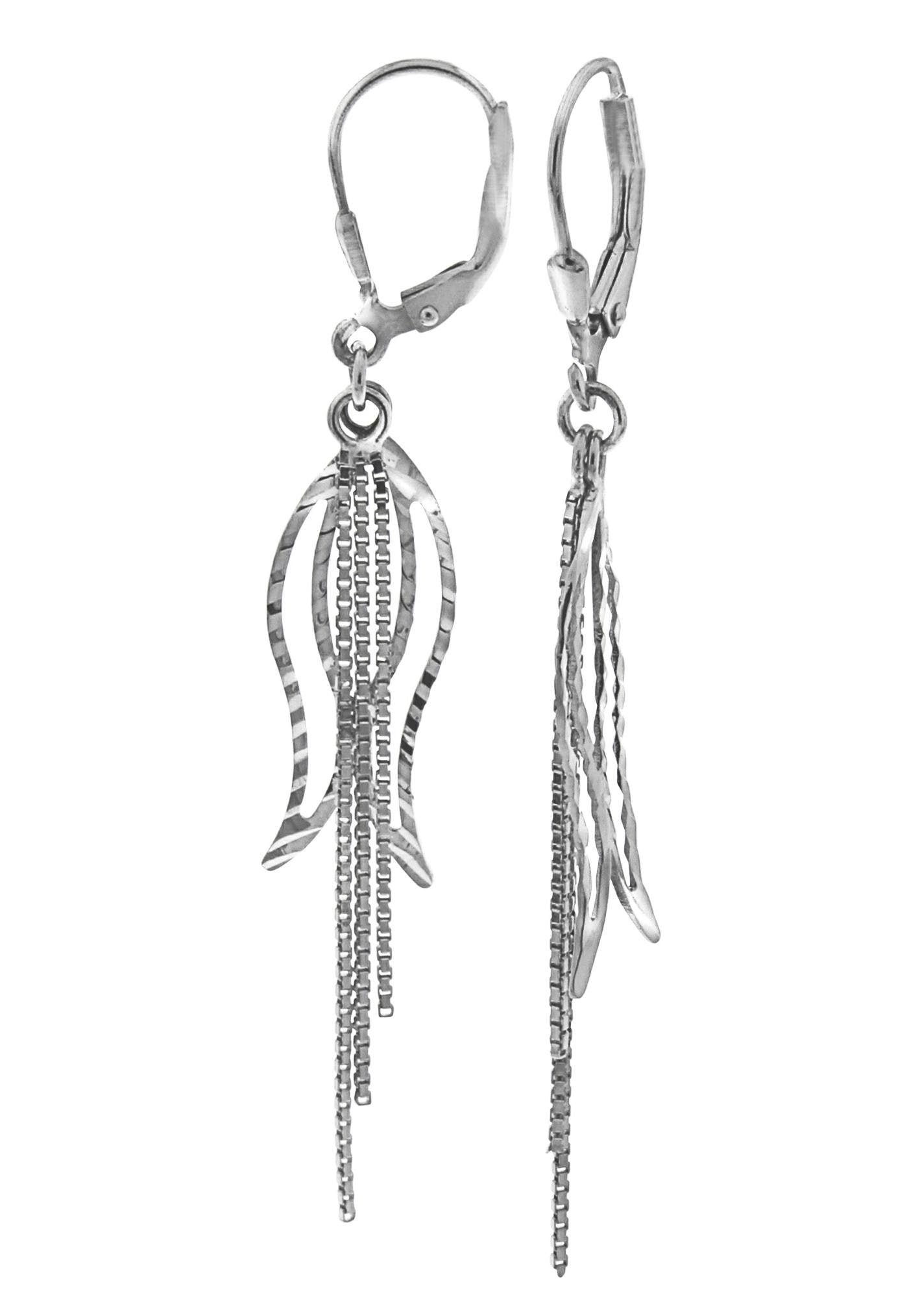 Firetti Paar Ohrhänger »glänzend, diamantiert, bestellen bequem verspielt«