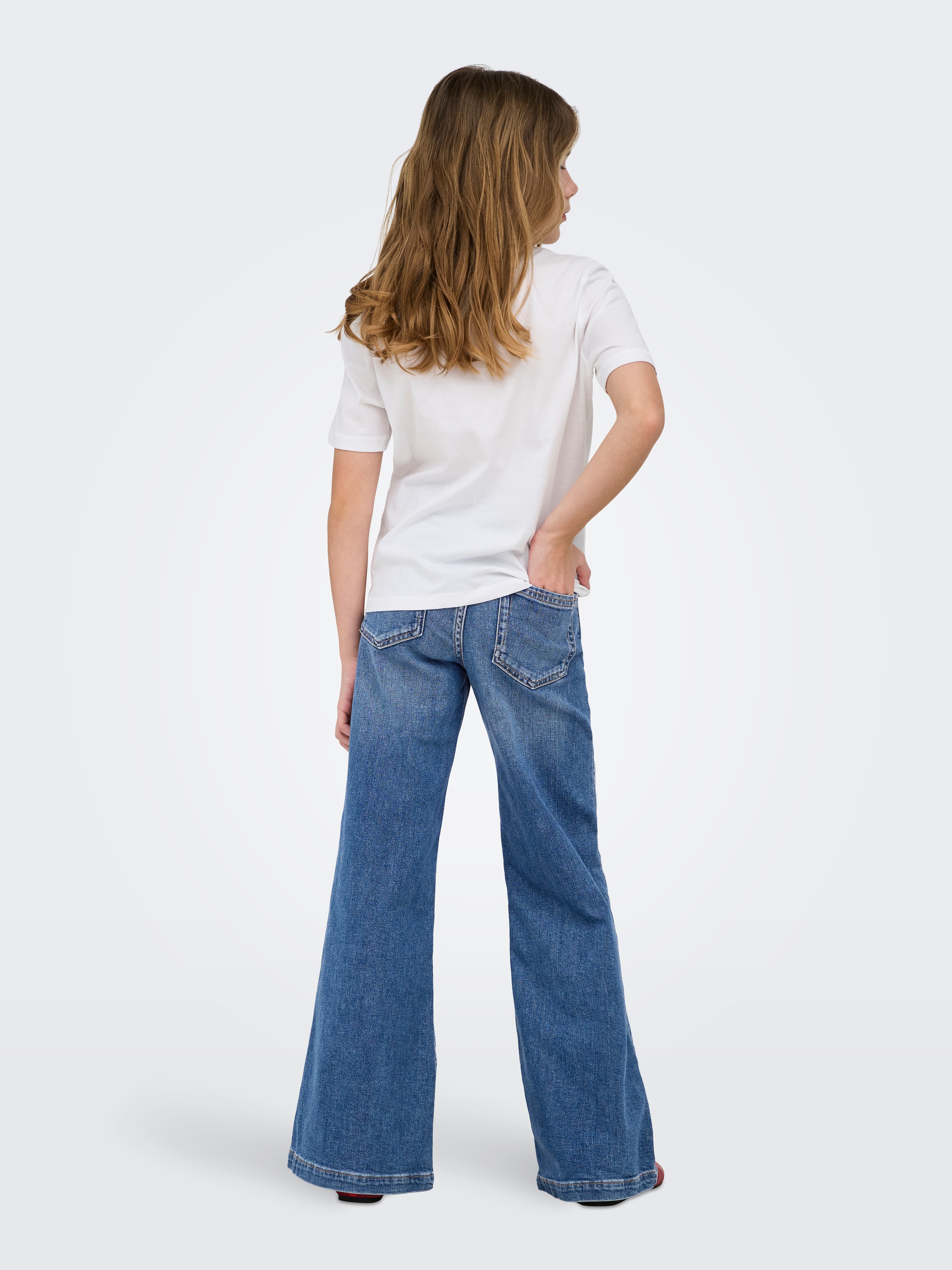 KIDS ONLY Relax-fit-Jeans »KOGCALIFORNIA MW WIDE FLARED REA NOOS«