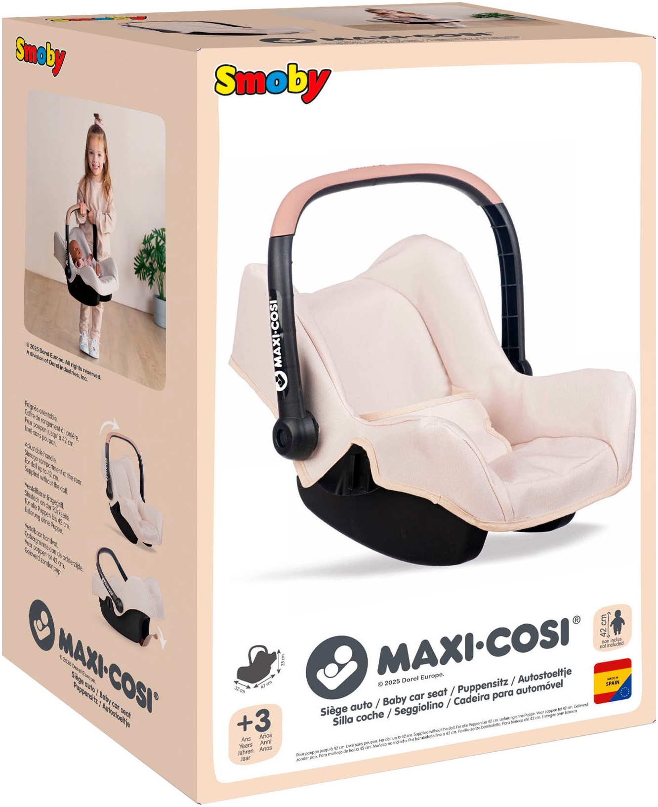 Smoby Puppen Autositz »Maxi-Cosi Puppenautositz«, Made in Europe