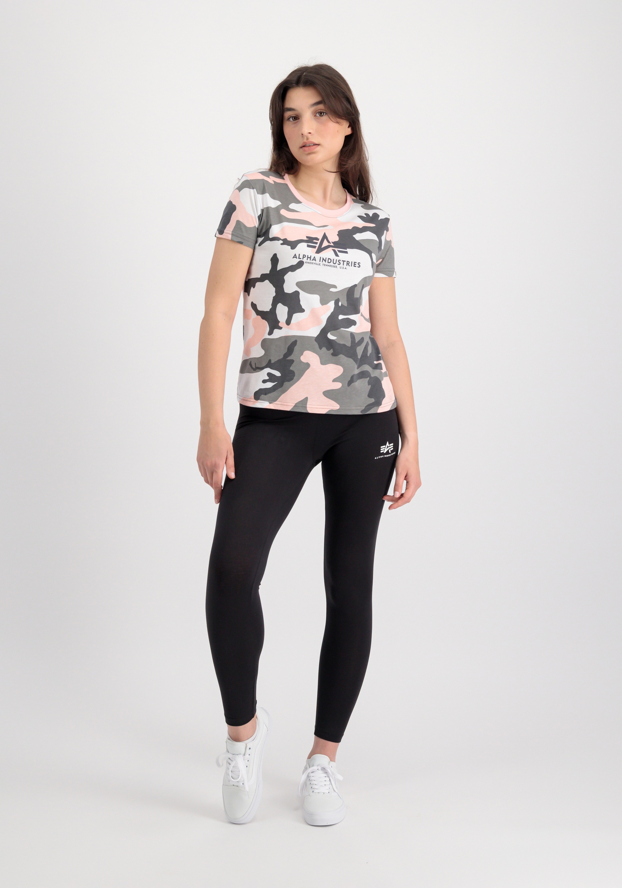 Alpha Industries T-Shirt »Alpha Industries Women - T-Shirts New Camo Basic T Wmn«