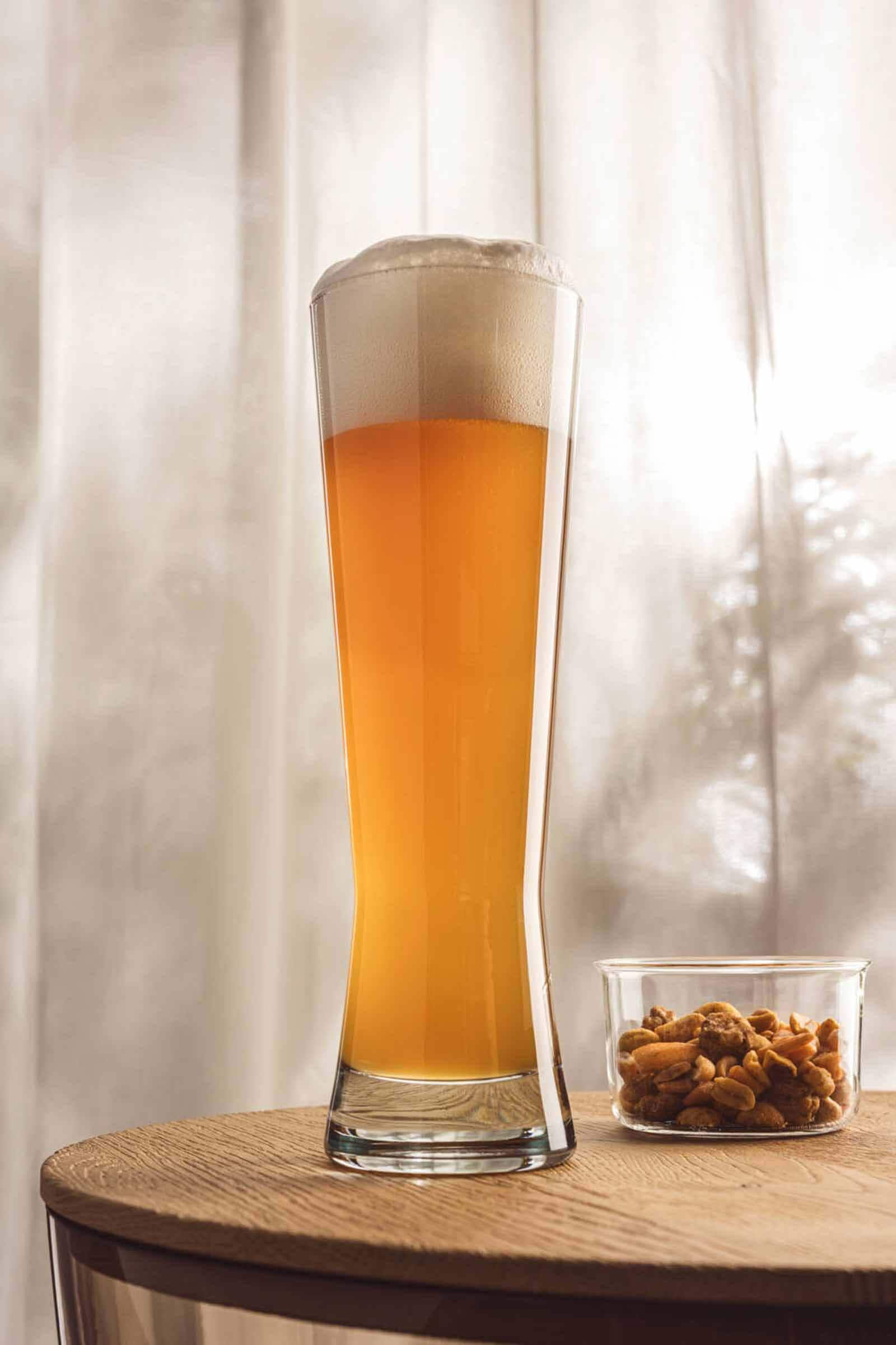 LEONARDO Bierglas »Weizenbiergläser Grano 500 ml 6er Set transparent« Spülmaschinenfest
