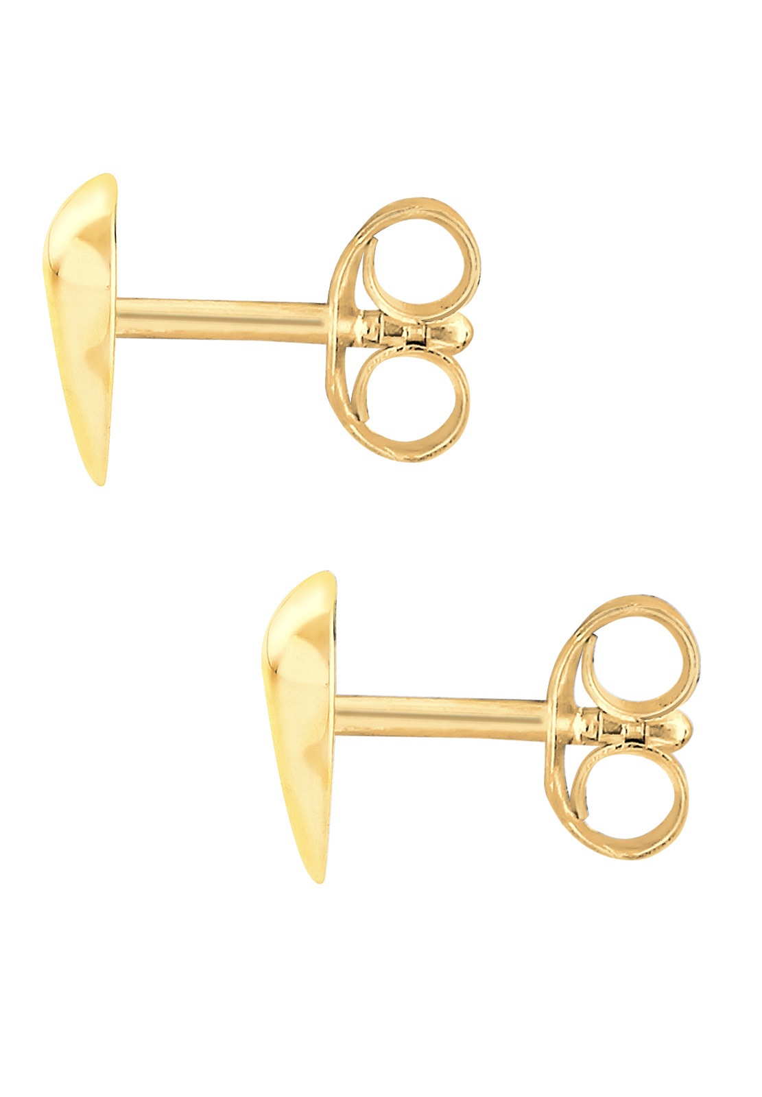 Elli Paar Ohrstecker »Ohrringe Herz Liebe Basic Filigran 925 Sterling Silber«