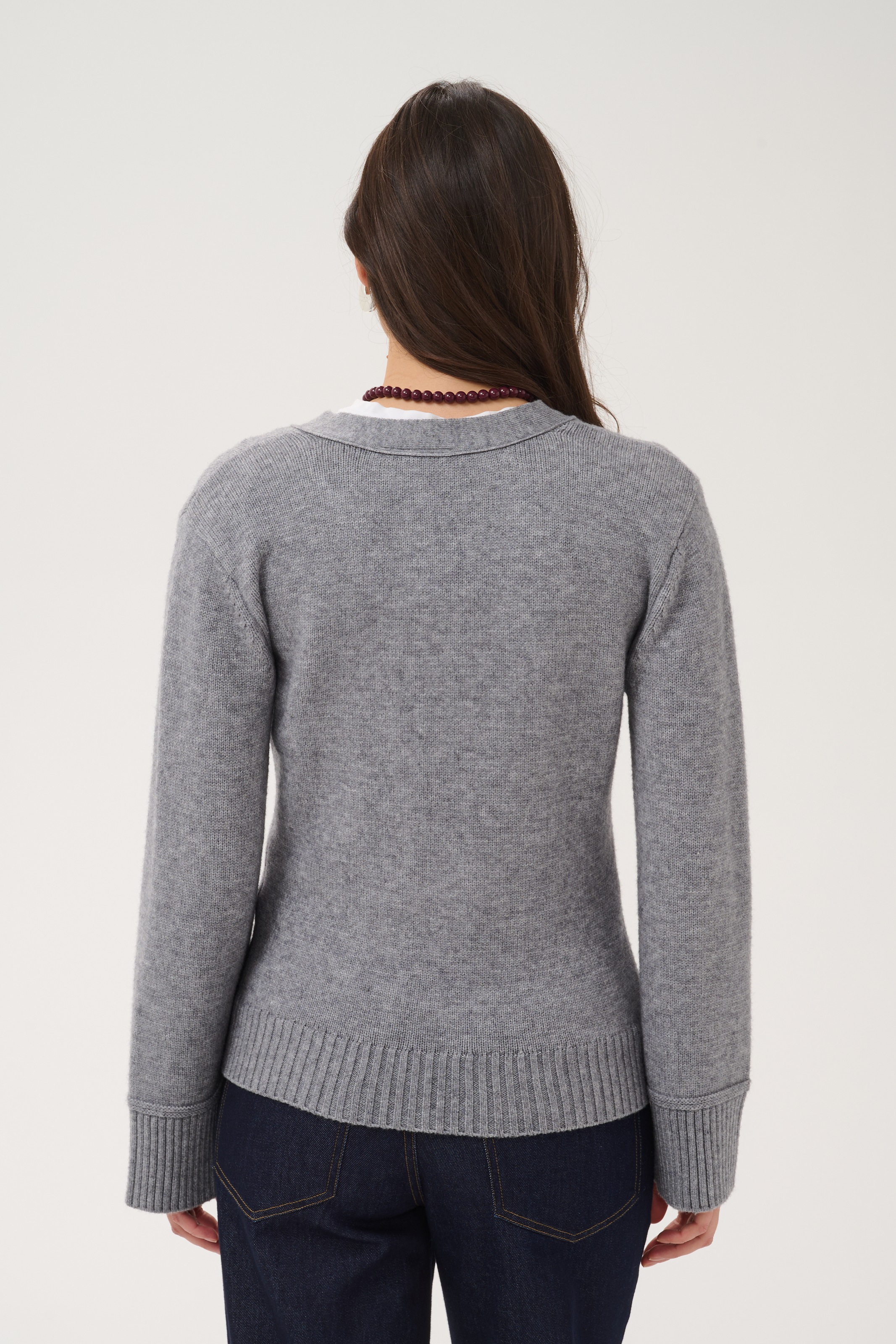 Saint Tropez Strickjacke »TheresaSZ Cardigan« Materialmix, Fitted