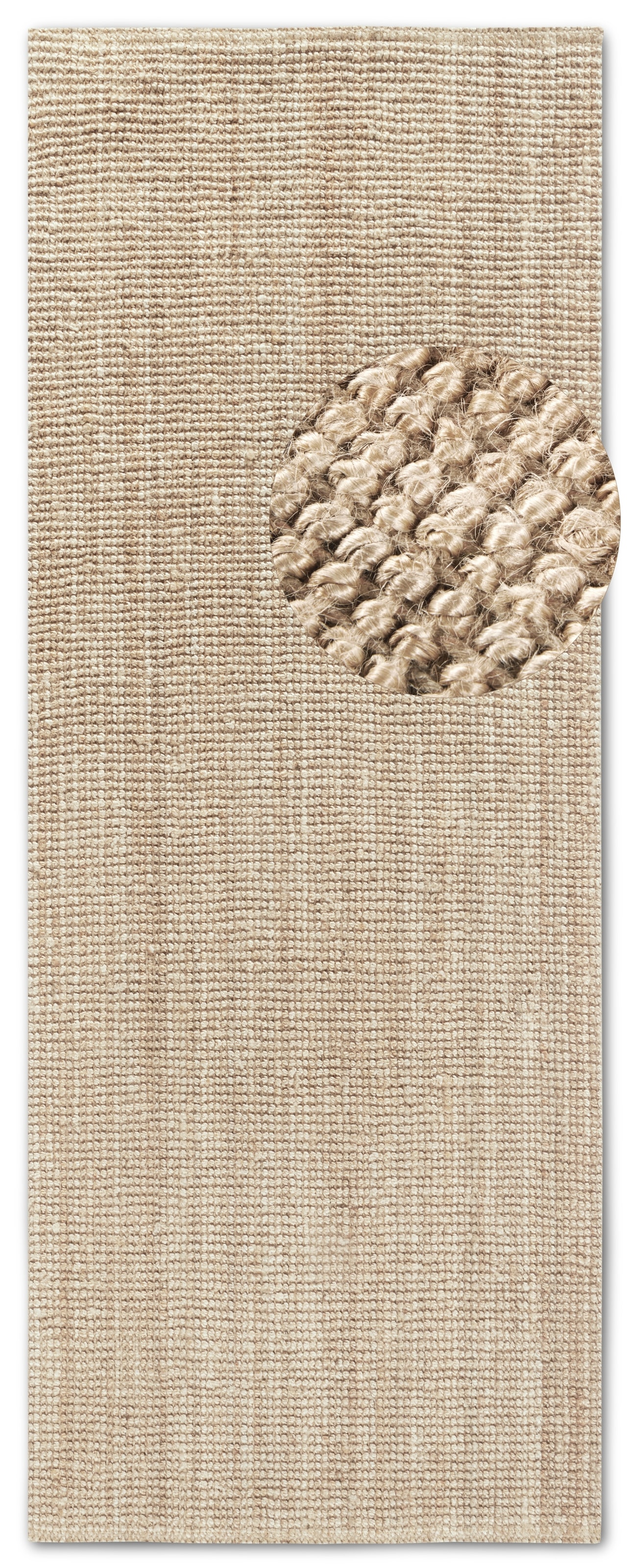 Teppich »Rosalie«, rechteckig, 10 mm Höhe, Jute, Natur, Wohnzimmer, Esszimmer,...