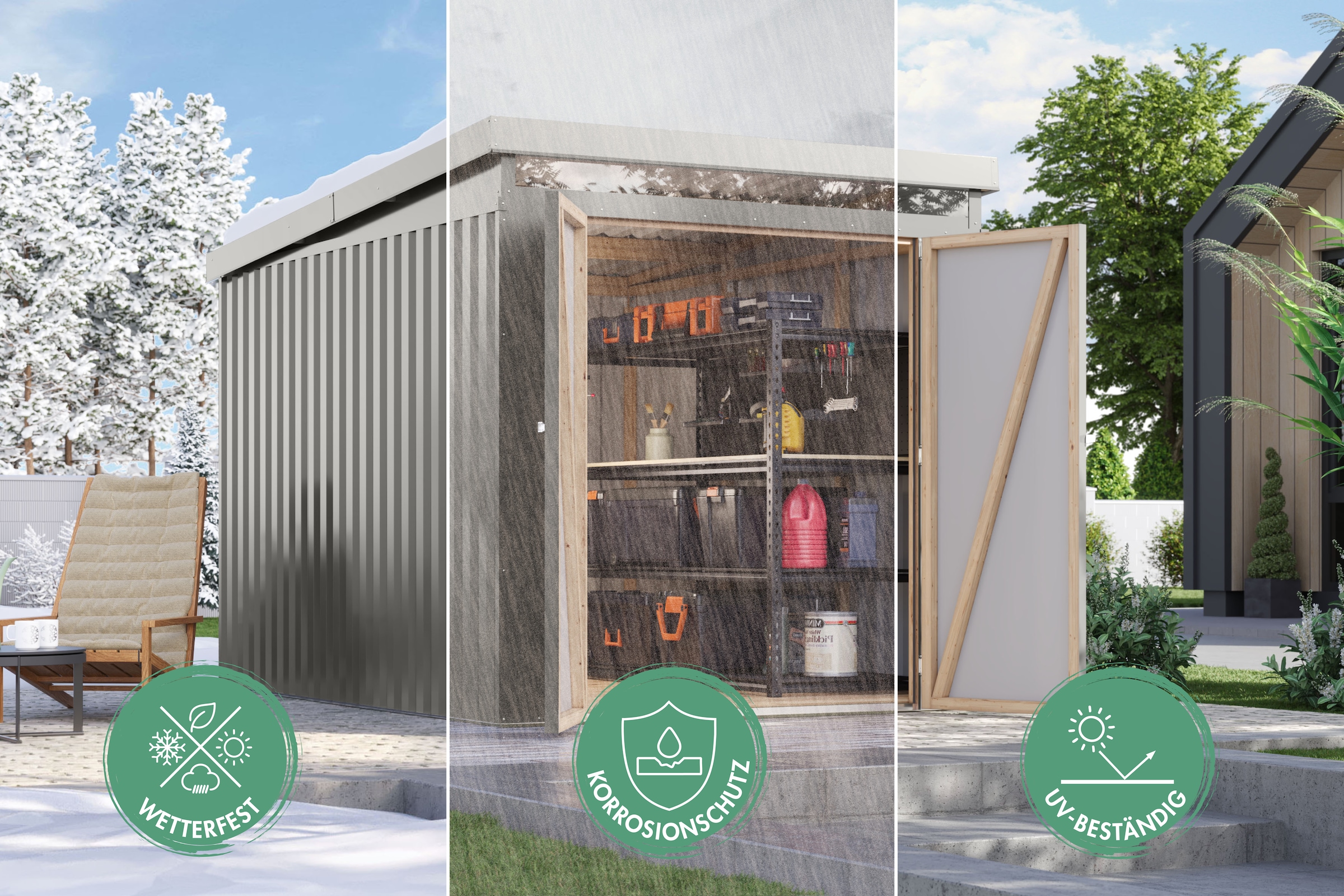 Karibu Gerätehaus »Titanium 2,5«