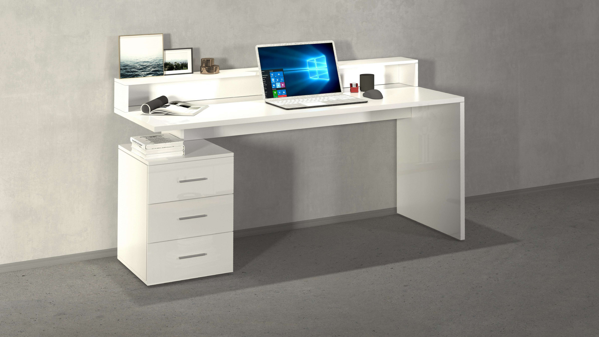 borchardt Möbel Schreibtischaufsatz »Kai«, Monitorständer, günstig modernen im online Design, kaufen Bildschirmerhöhung Made in Germany
