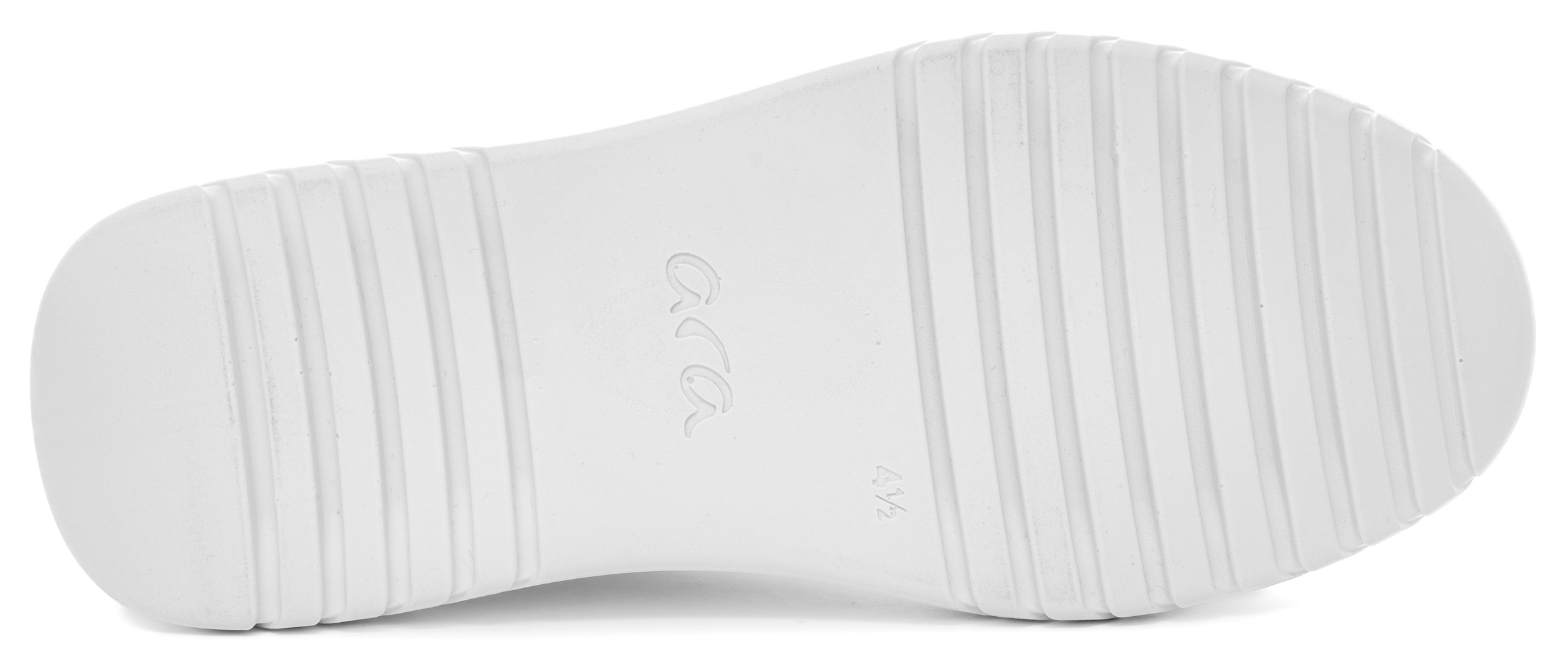Ara Plateausneaker »MONACO«, Plateausneaker, Schnürschuh im Metallic Look, H-Weite