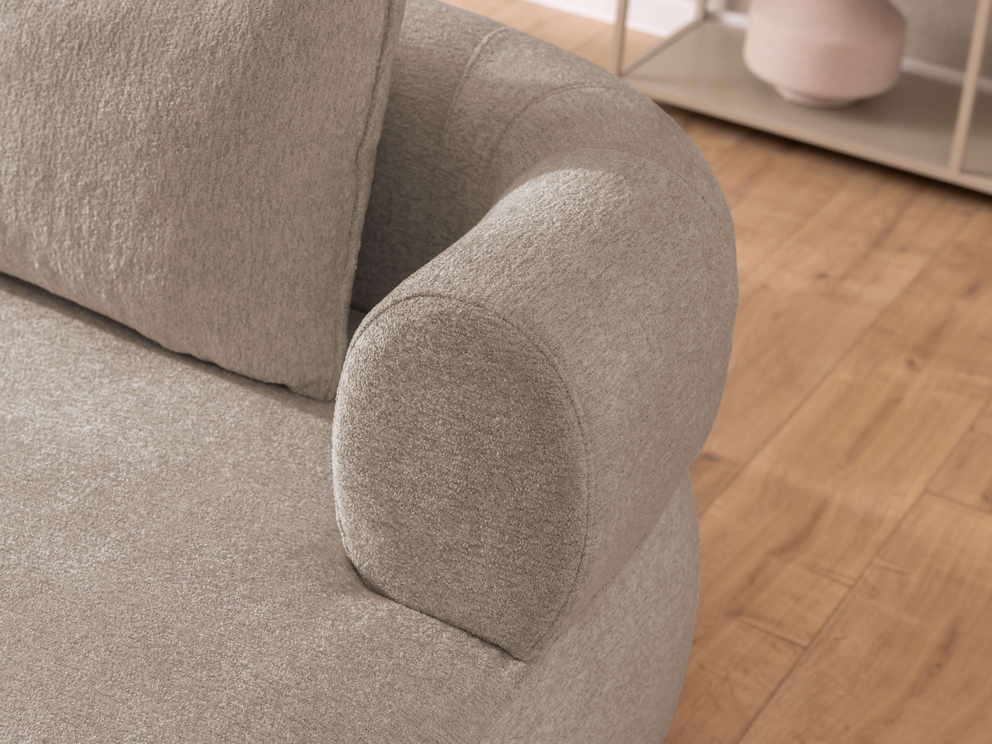 Home affaire Ecksofa »LUSSAC L-Form Design-Sofa mit Zierkissen, Maße B/T/H: 257/159/78 cm« hoher Sitzkomfort und modernes Design, Sofa ohne Bettfunktion