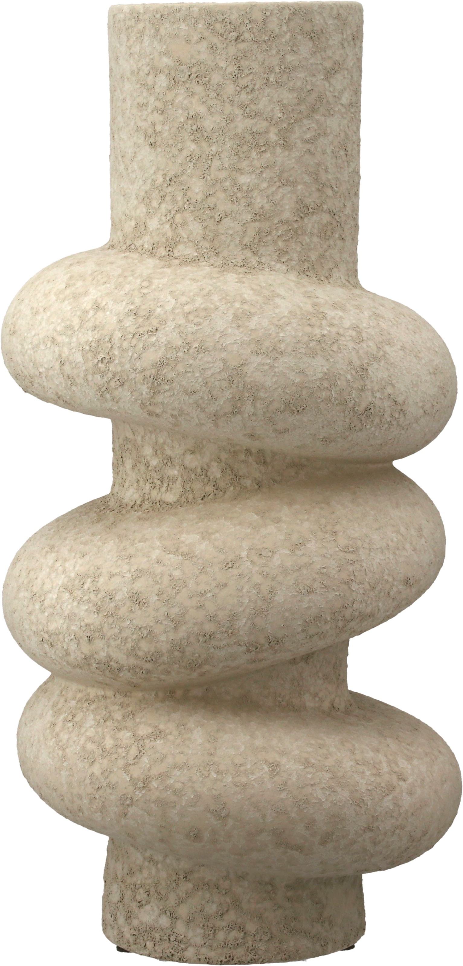 homsy by Ana Johnson Tischvase »Floriva, 40x18,5cm, strukturierte, matte Oberfläche« hochwertige Keramik aus einer traditionellen Manufaktur,Made in Europe