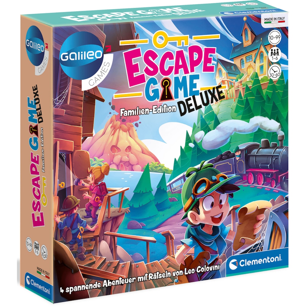 Clementoni® Spiel »Galileo, Escape Game Deluxe«
