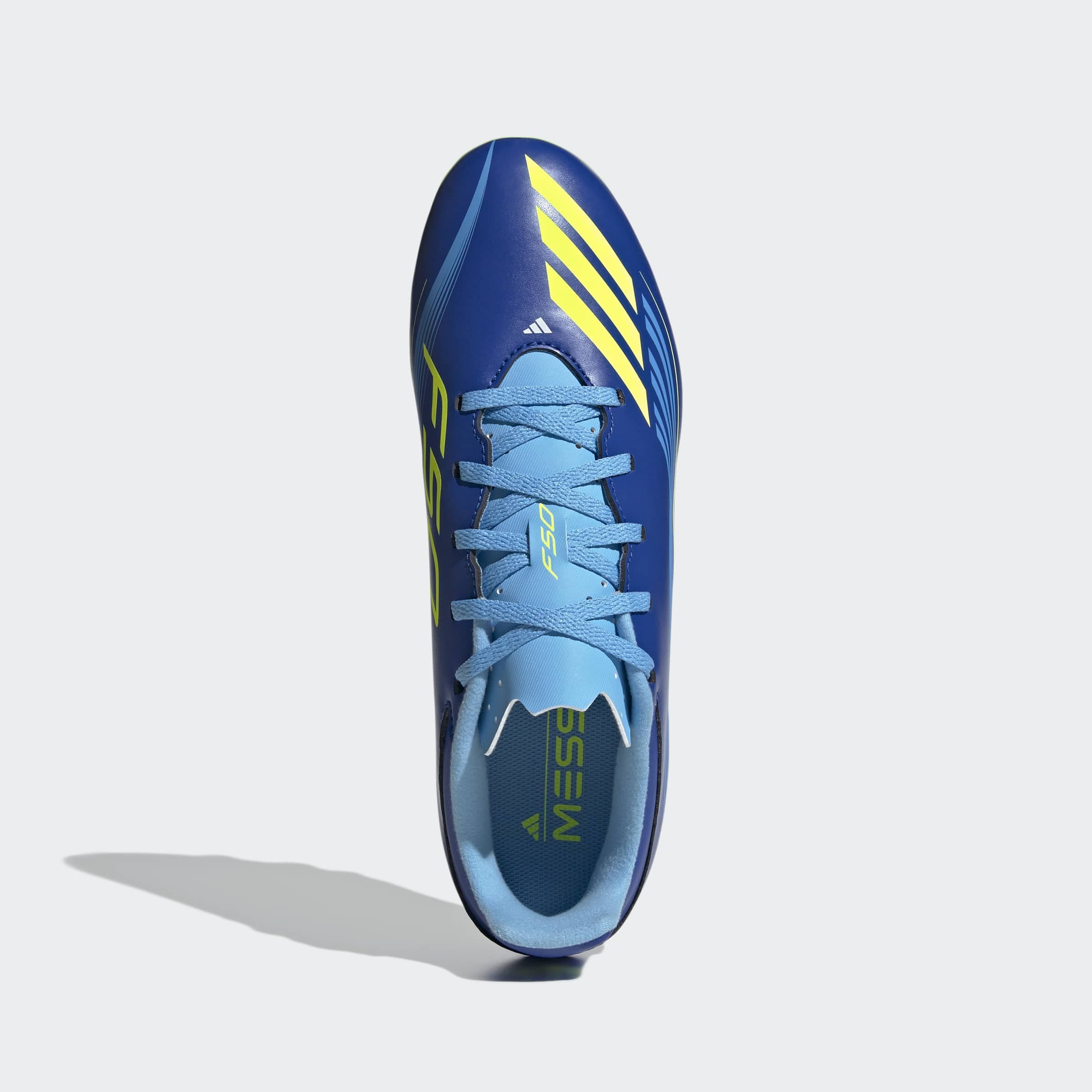 adidas Performance Fußballschuh »F50 MESSI CLUB FÜR HART- UND ASCHENPLÄTZE«, geeignet für Rasen- und Kunstrasenplätze