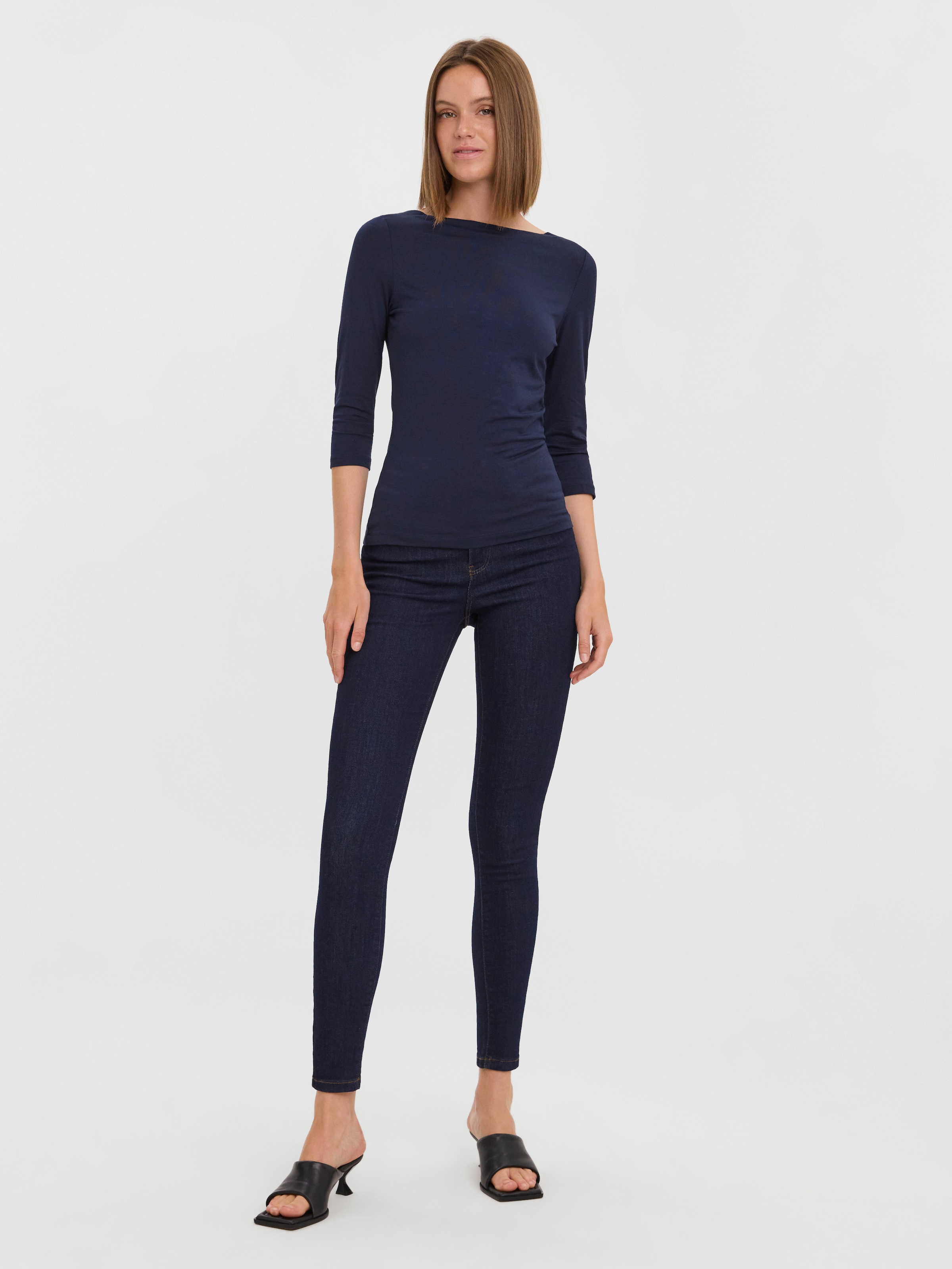 Vero Moda 3/4-Arm-Shirt »VMPANDA MODAL 3/4 TOP JRS NOOS«