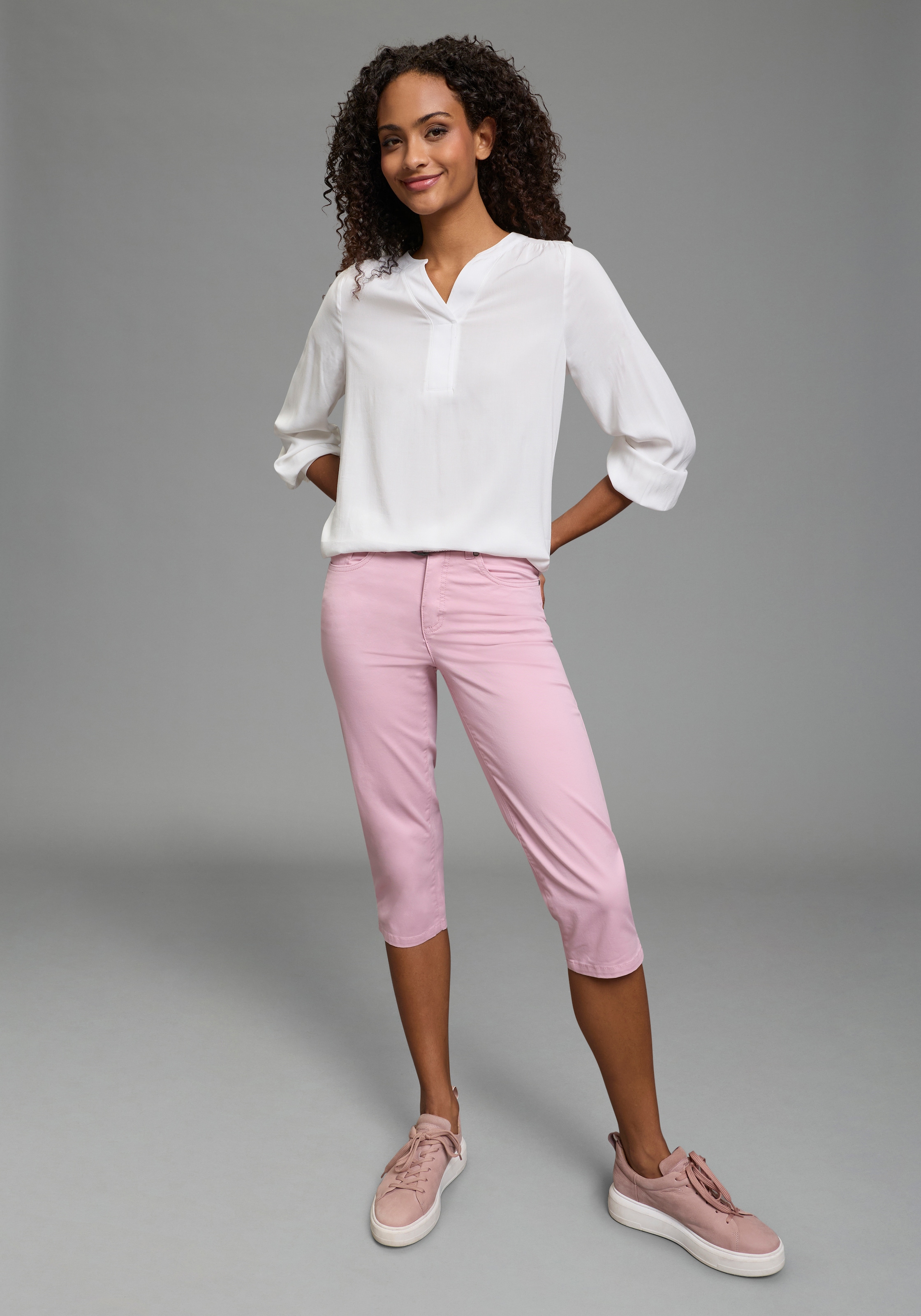 Laura Scott Caprihose  Webhose für Casualmode und Streetwear, femininer Stil