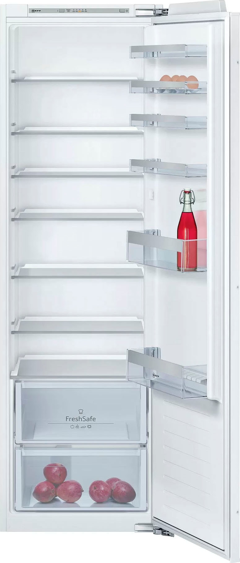 NEFF Einbaukühlschrank »KI1812FF0«, KI1812FF0, 177,2 cm hoch, 54,1 cm breit  mit 3 Jahren XXL Garantie