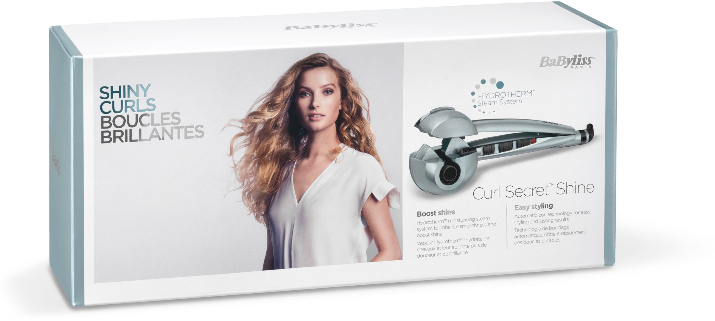 BaByliss Dampflockenstab »C1800E Curl Secret Shine«, Ionen-Keramik- Beschichtung, Auto-Curler mit 3 Jahren XXL Garantie