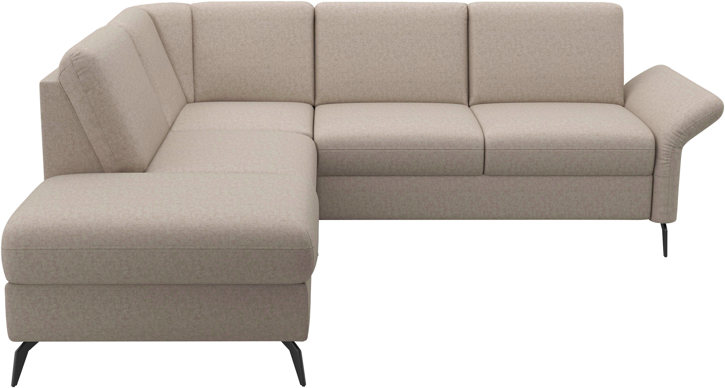 Home affaire Ecksofa »Rochelle«, wahlweise mit Bettfunktion, Bettkasten und Armteilverstellung