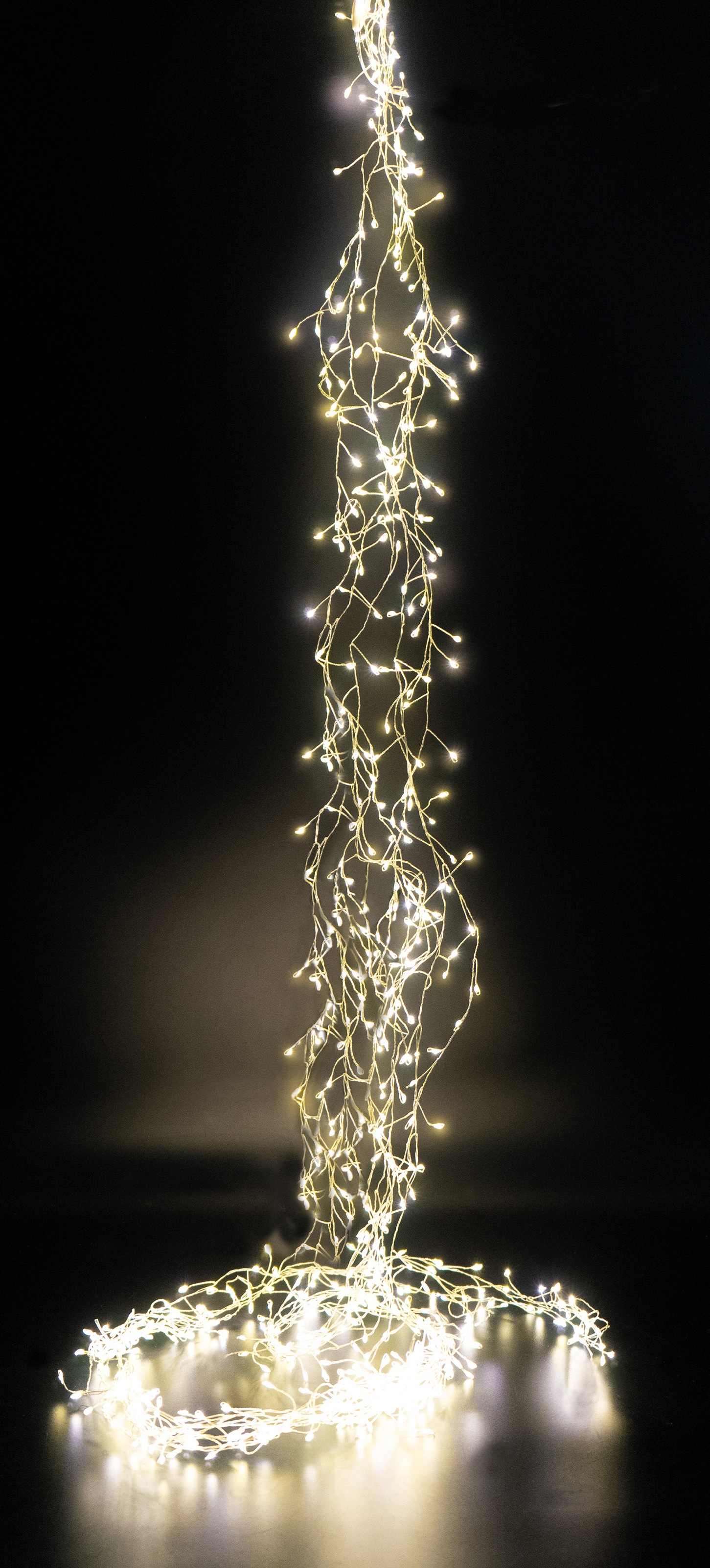 NOOR LIVING LED-Lichterkette »Weihnachtsdeko aussen«, mit 400 warmweißen LED's