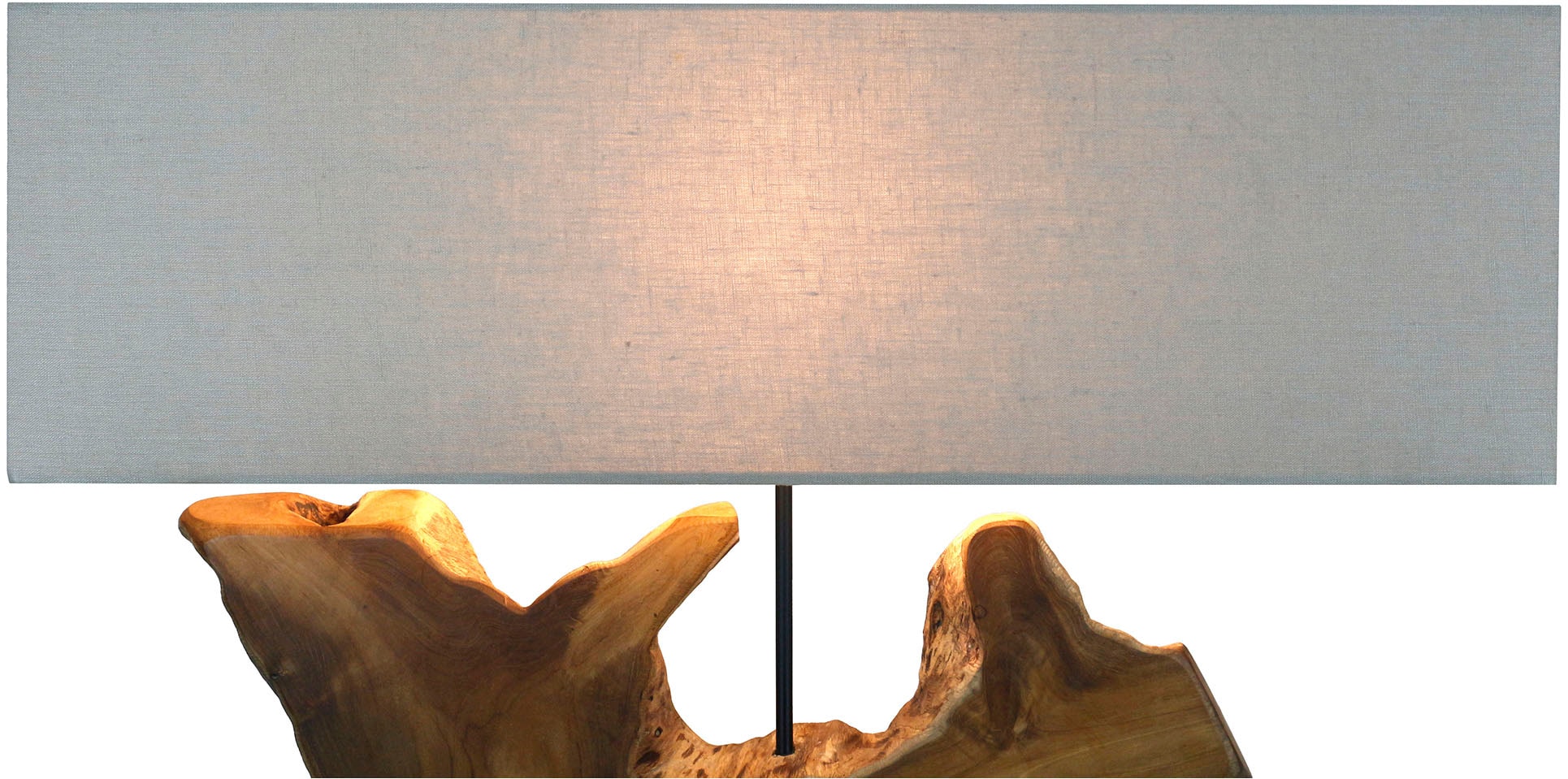 SalesFever Tischleuchte »Treibholz« E27 1 Stk. handgefertigt