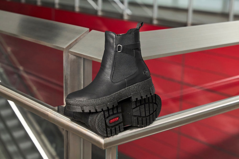 Rieker Winterstiefelette  Chelseaboots, Plateauboots, Klassik-Stiefelette mit Warmfutter