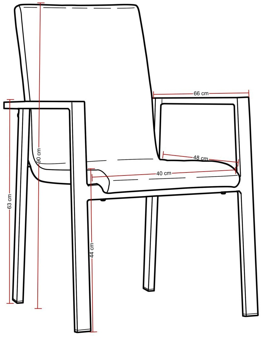 3 (Set, mit Gartensessel schnelltrocknend Obermaterial Sessel wetterbeständig, »TORINO«, Garantie 2 online Olefin XXL Destiny kaufen | St.), Jahren