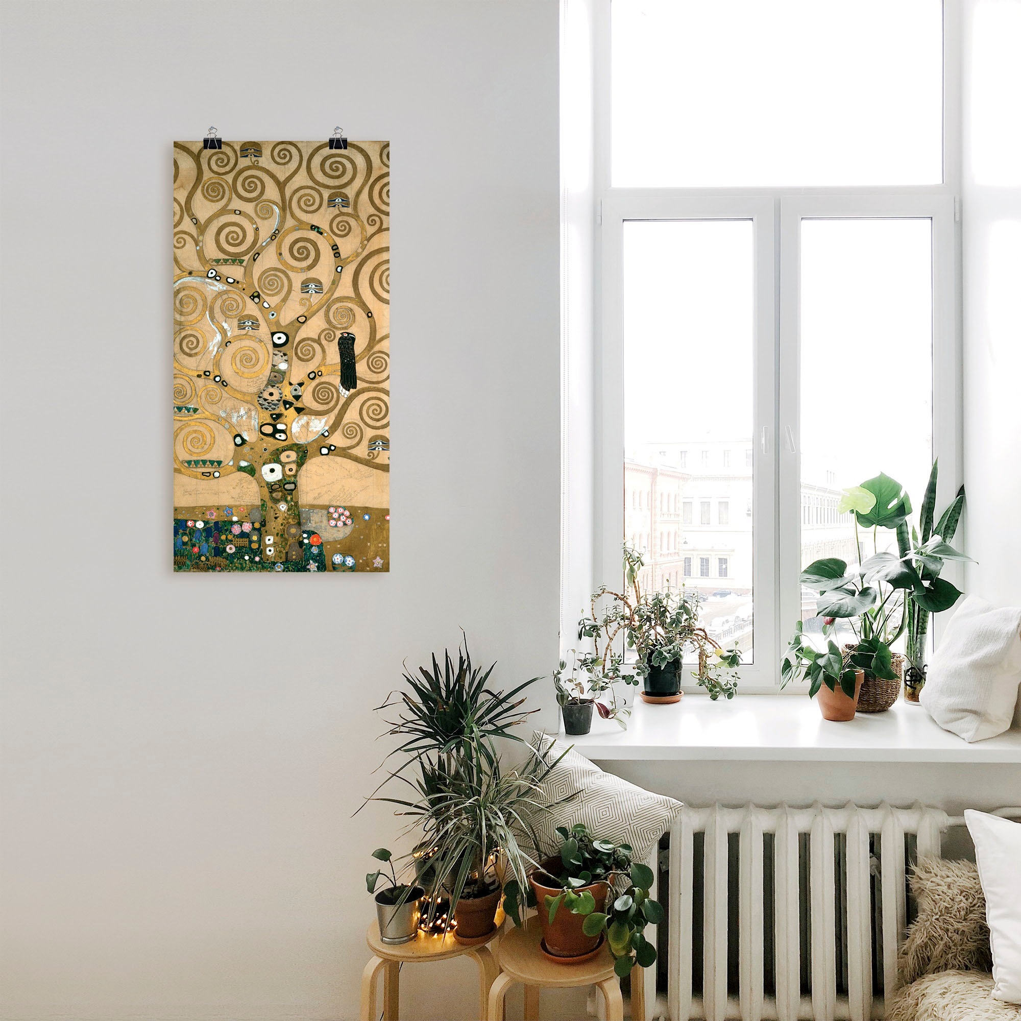 Artland Poster »Lebensbaum. Detail, Werkvorlage« Bäume 1 Stk. tlg. ohne Rahmen