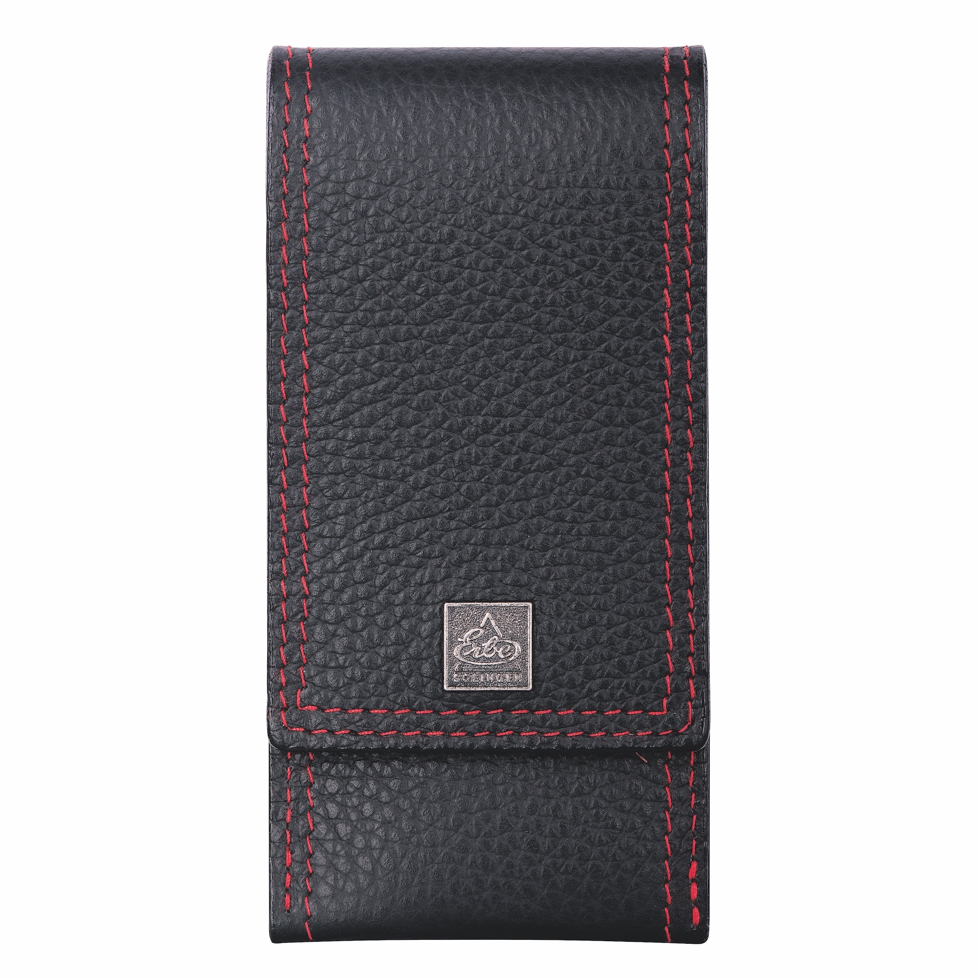 ERBE Maniküre-Etui »Colorado«, (Set, 3 tlg.), Echtleder, Kontrastnähte, Druckknopfverschluss, rostfreie Instrumente