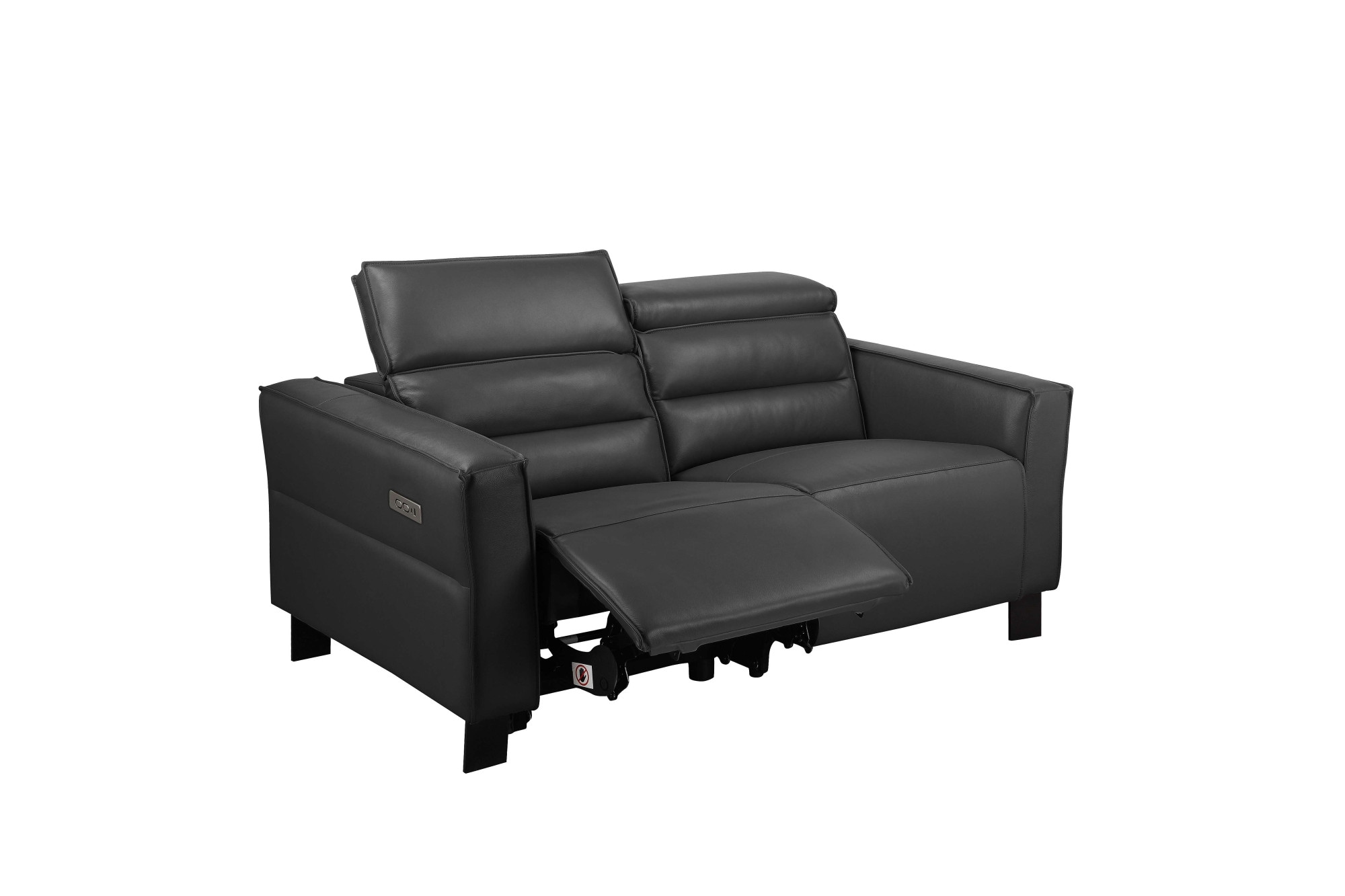 OTTO home 2-Sitzer »Carpari Naturleder, 162 cm, man./elektr. Relaxfunktion« (USB A/C), sowie Kopfteilverstellung