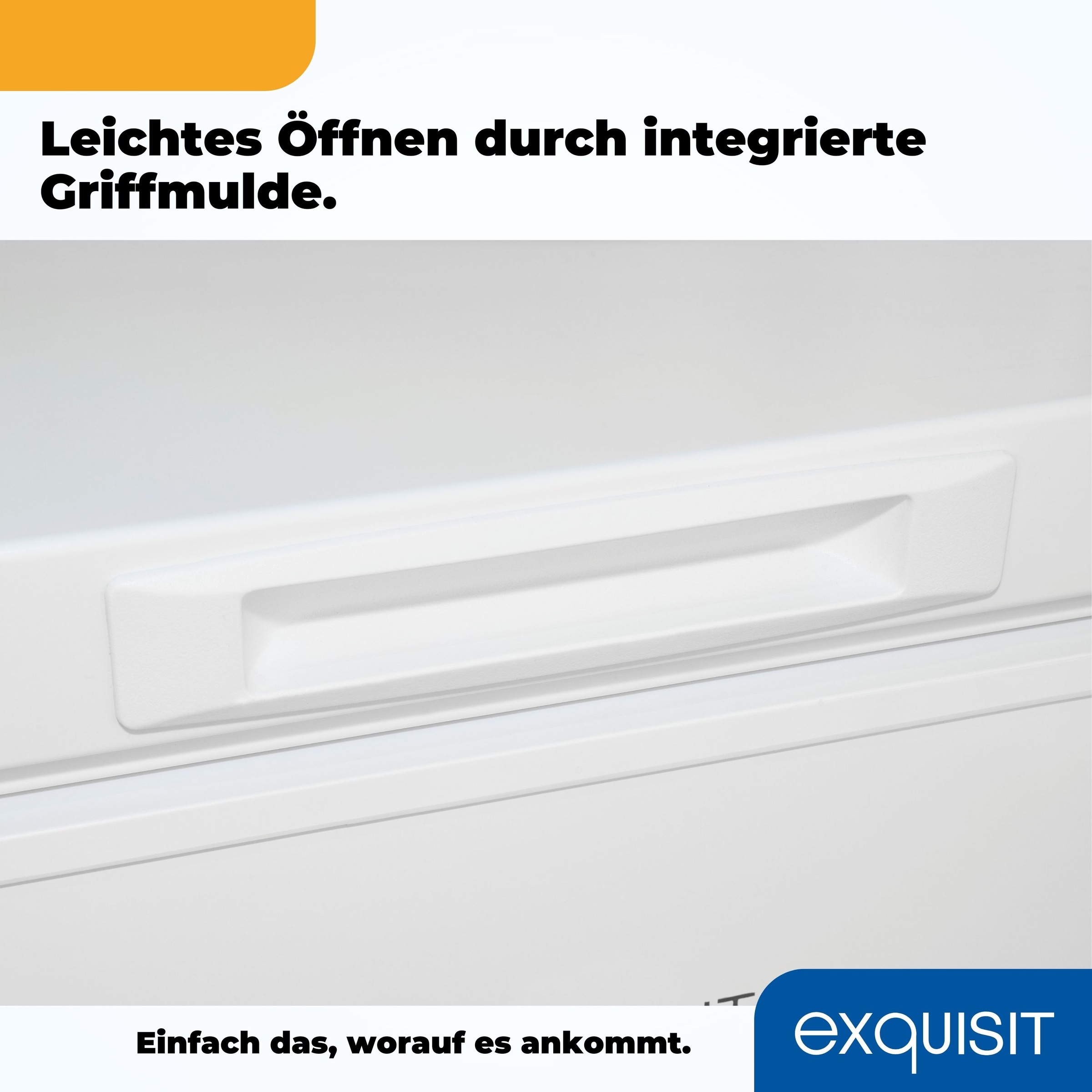 exquisit Gefriertruhe »GT300-050C weiss«, 83,5 cm hoch, 105,5 cm breit