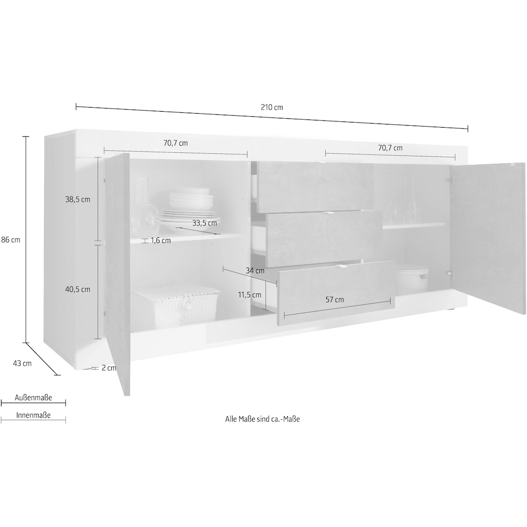 INOSIGN Sideboard »Basic«