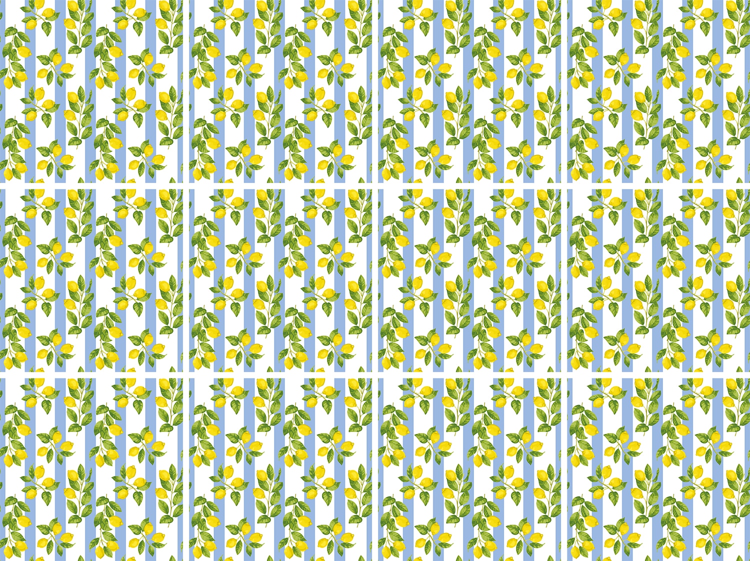 queence Fliesenaufkleber »Zitronen gestreift«, (12 St.), Stickerfliesen, selbstklebend, Sticker, 12er Set