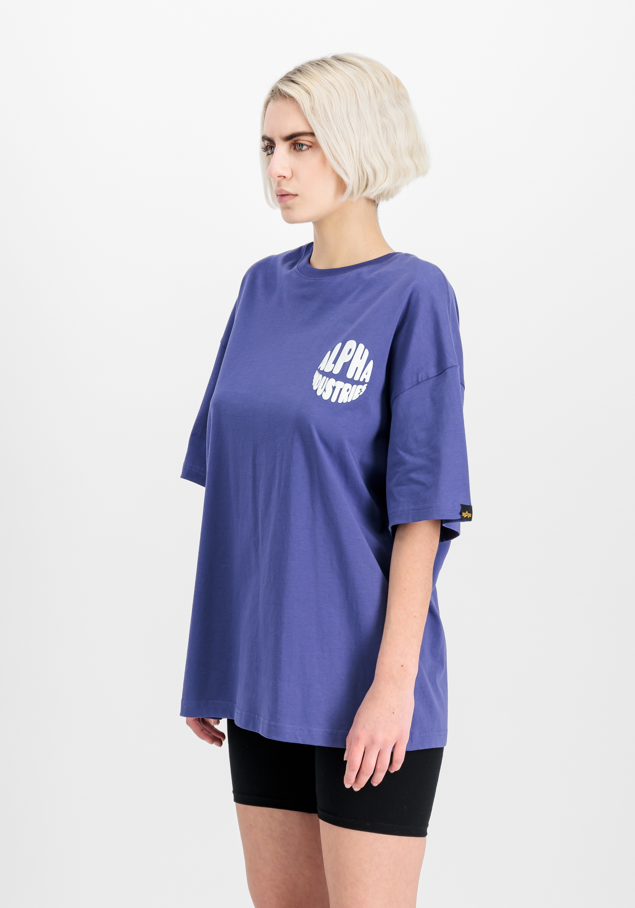 Alpha Industries T-Shirt »Alpha Industries Women - T-Shirts Logo Backprint T-Shirt W«