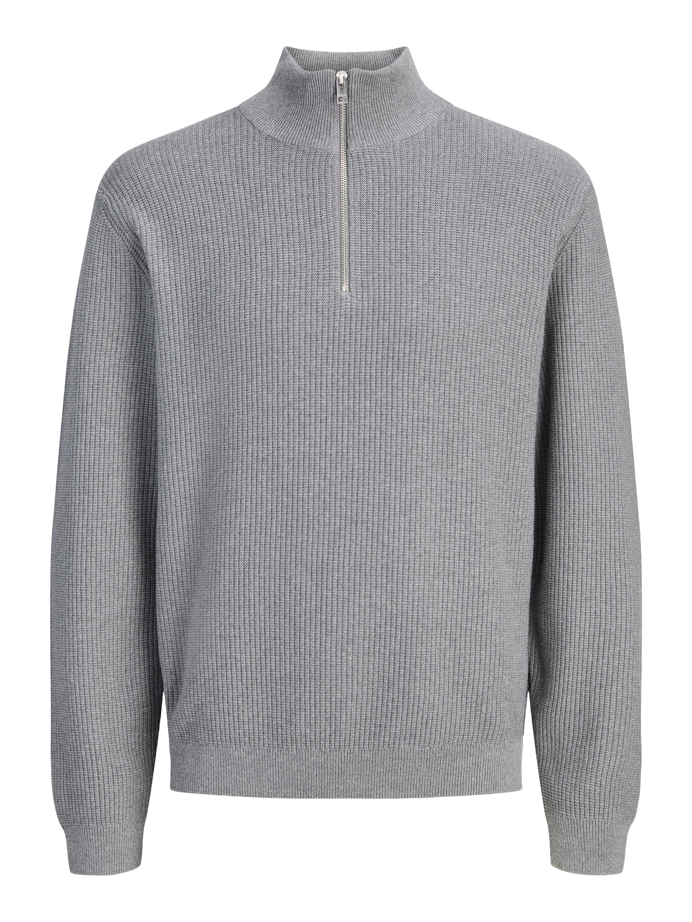 Jack & Jones Troyer »JPRBLACONNOR KNIT HALF ZIP« Baumwolle, regular fit
