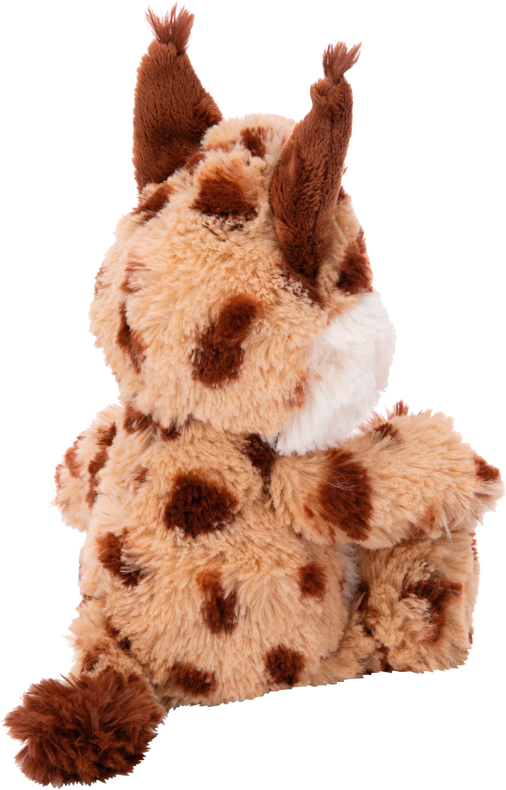 Nici Kuscheltier »Wild Friends GREEN, Luchs Lyka, 25 cm«, schlenkernd, enthält recyceltes Material (Global Recycled Standard)