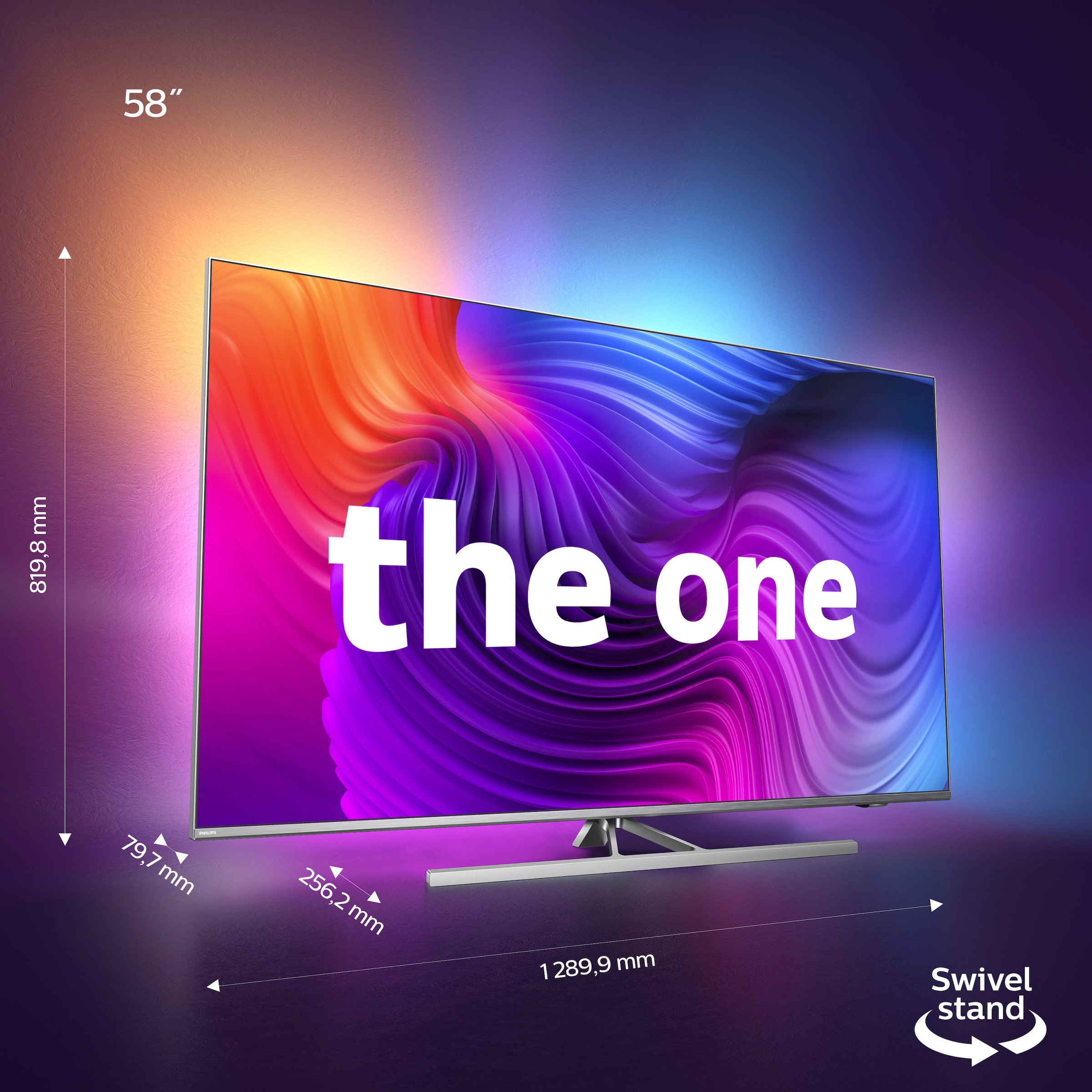 The One Android TV LED 4K UHD 58PUS8506/12