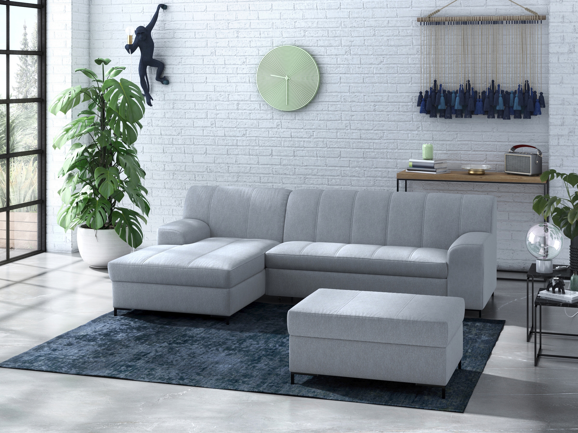 INOSIGN Polsterhocker »Balme«, passend zur Serie "Balme"