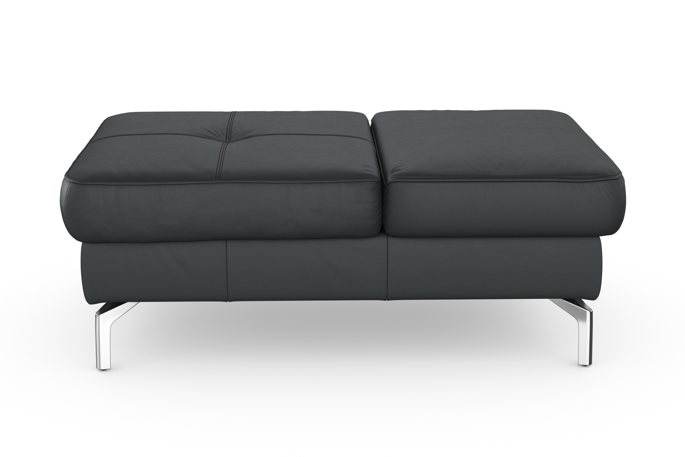 sit&more Hocker »Bendigo«, mit Klappfunktion, Bodenfreiheit 15 cm, wahlweise in 2 Fußfarben