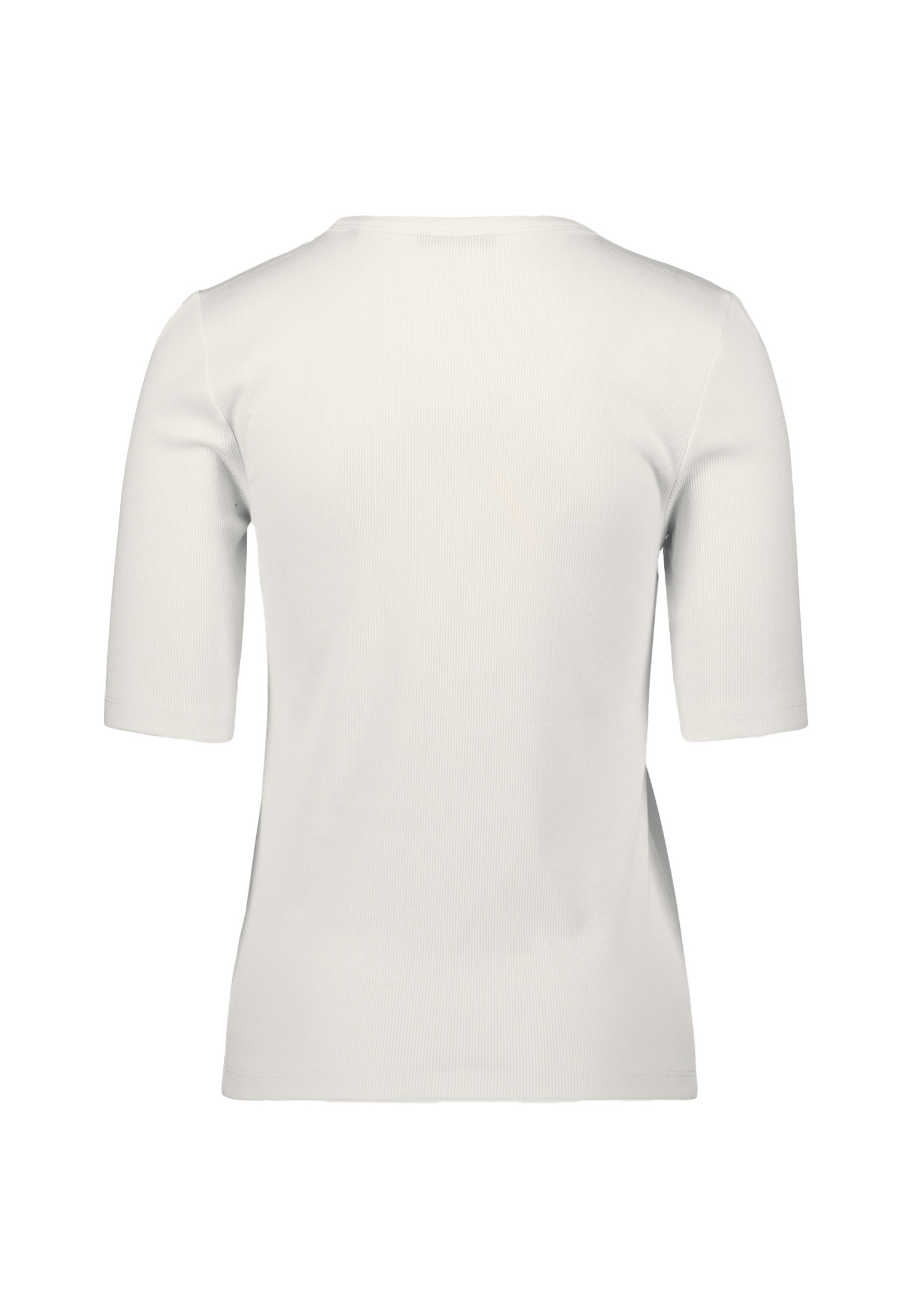 Zero Kurzarmshirt »Basicshirt mit Rundhalsausschnitt«