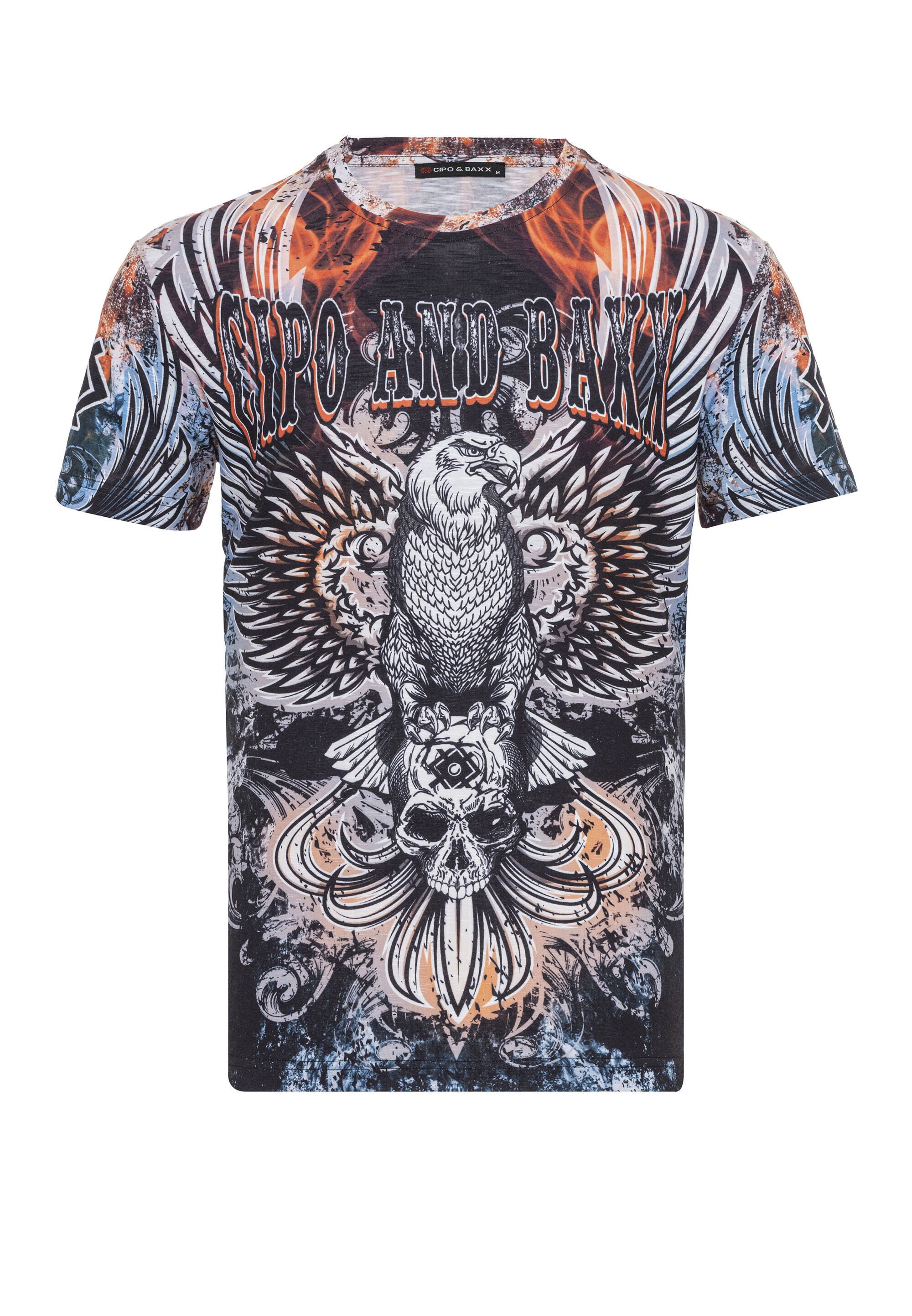 Cipo & Baxx T-Shirt »CT818« sportliche Freizeit-Looks