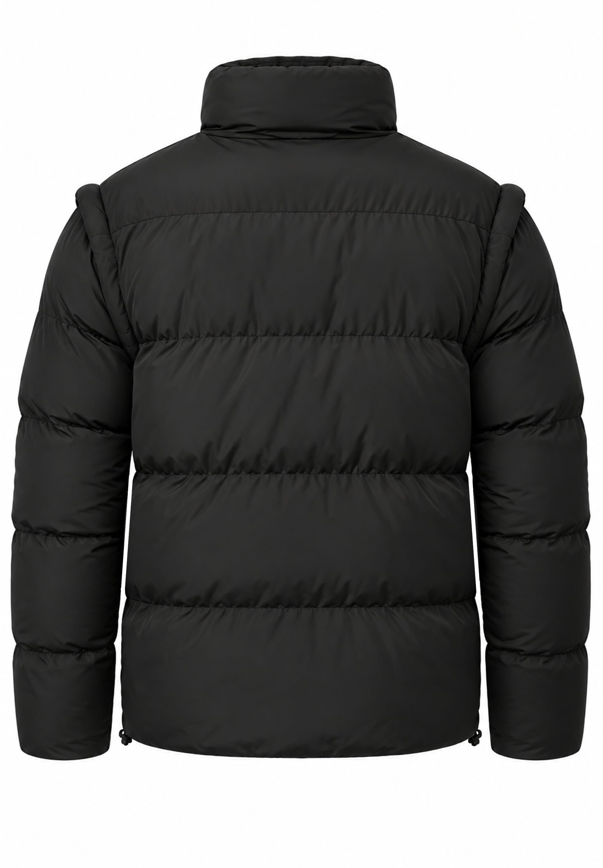 SOULSTAR Steppjacke »Winterjacke mit Stehkragen - Pufferjacke für Männer« ohne Kapuze Herren Outdoor Jacke für den Winter mit abnehmbaren Ärmeln