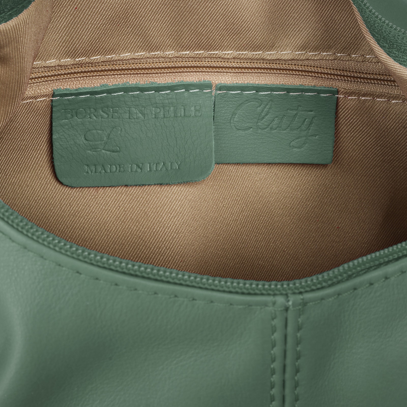 Cluty Shopper, echt Leder, Made in Italy