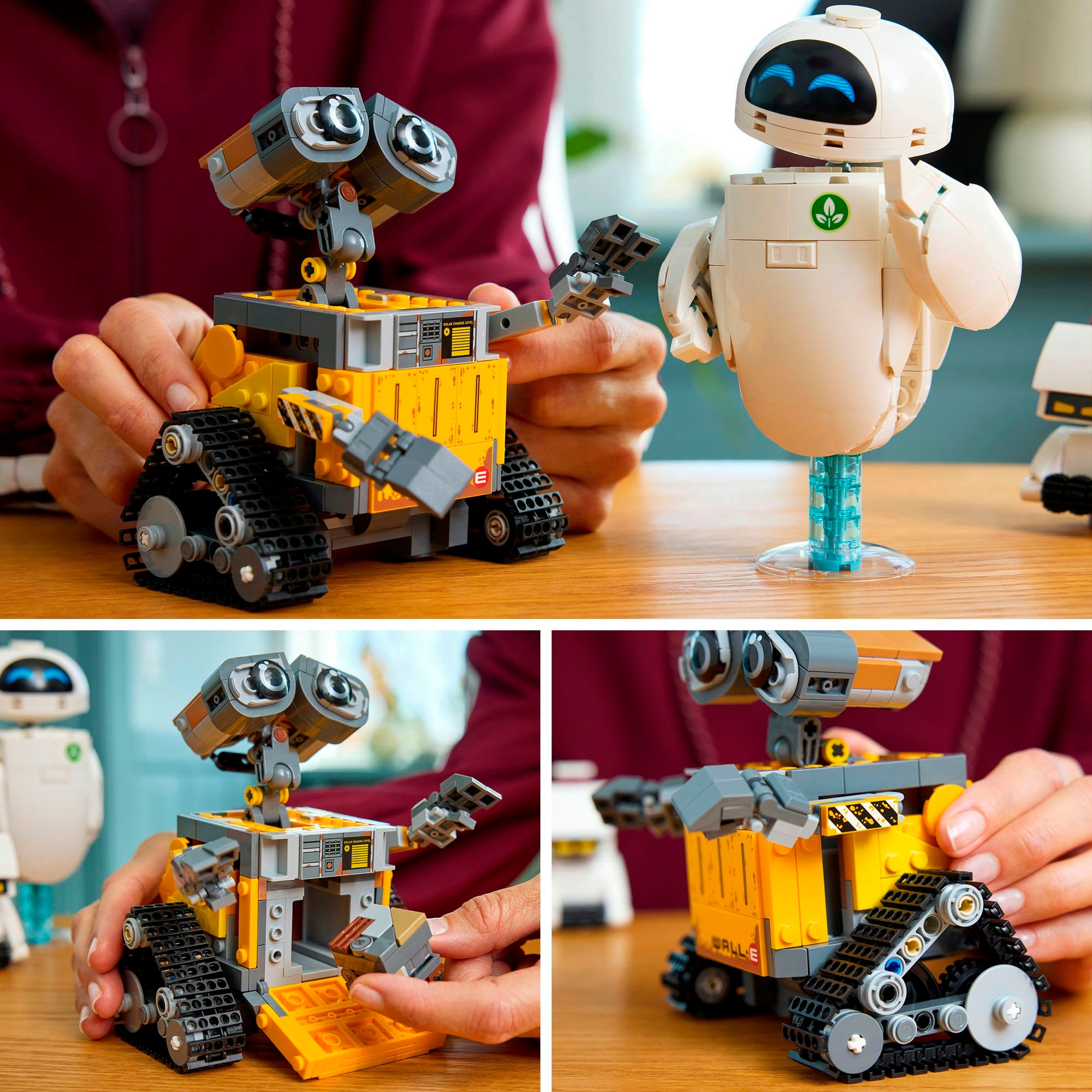 LEGO® Konstruktionsspielsteine »WALL-E und EVE (43279), LEGO Disney Pixar«, (811 St.), Made in Europe