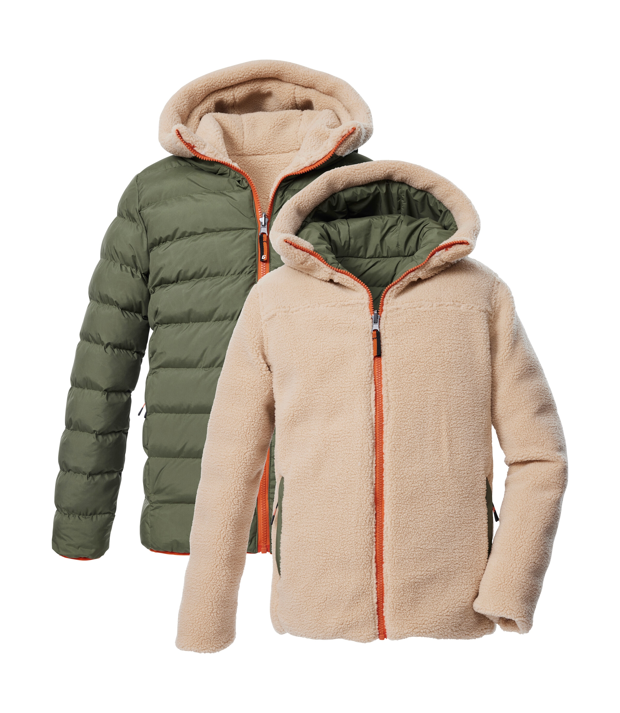Killtec Wendejacke »KOW 231 BYS JCKT« Wendbare Kinderjacke, wasser- und windabweisend, reflektierend